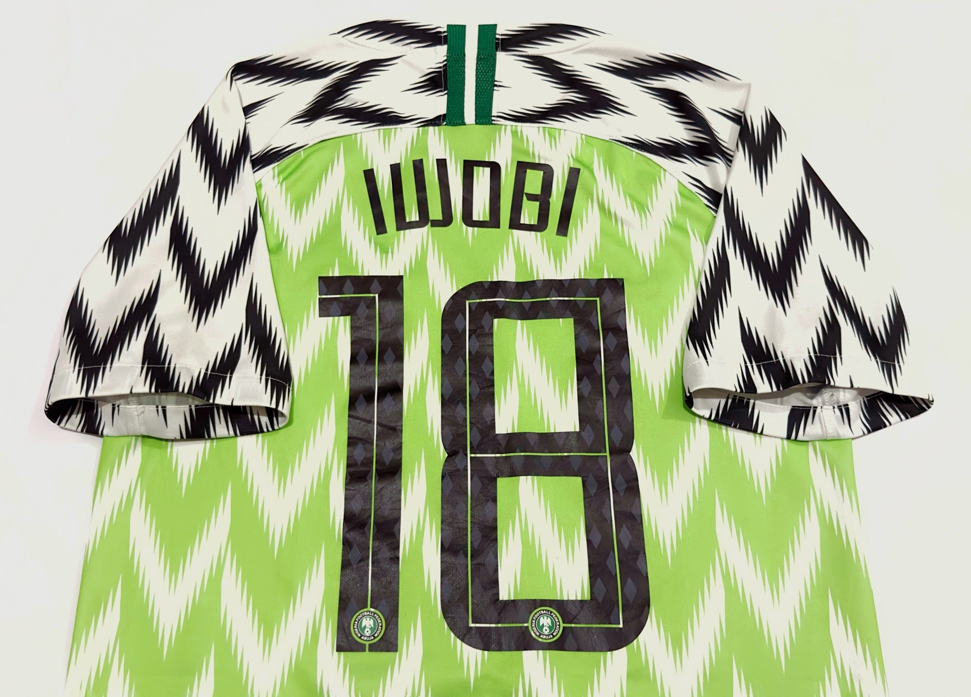 2018/19 Nigeria Home #18 IWOBI Jersey (S)