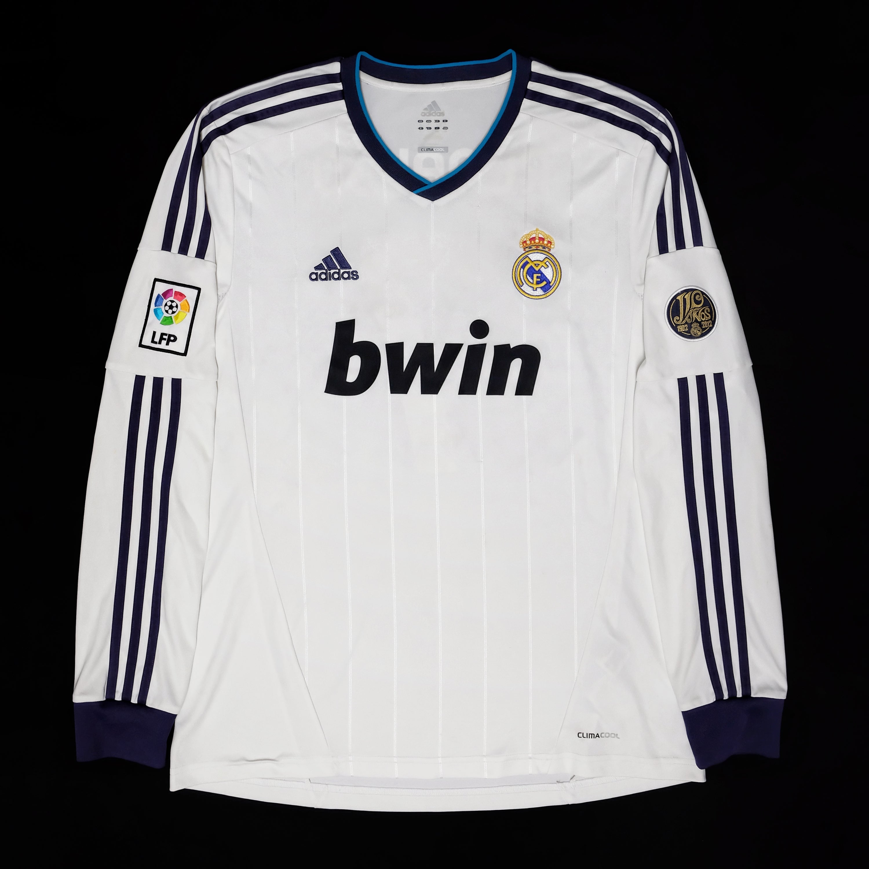 2012/13 Real Madrid #7 RONALDO Home Jersey (L) L/S