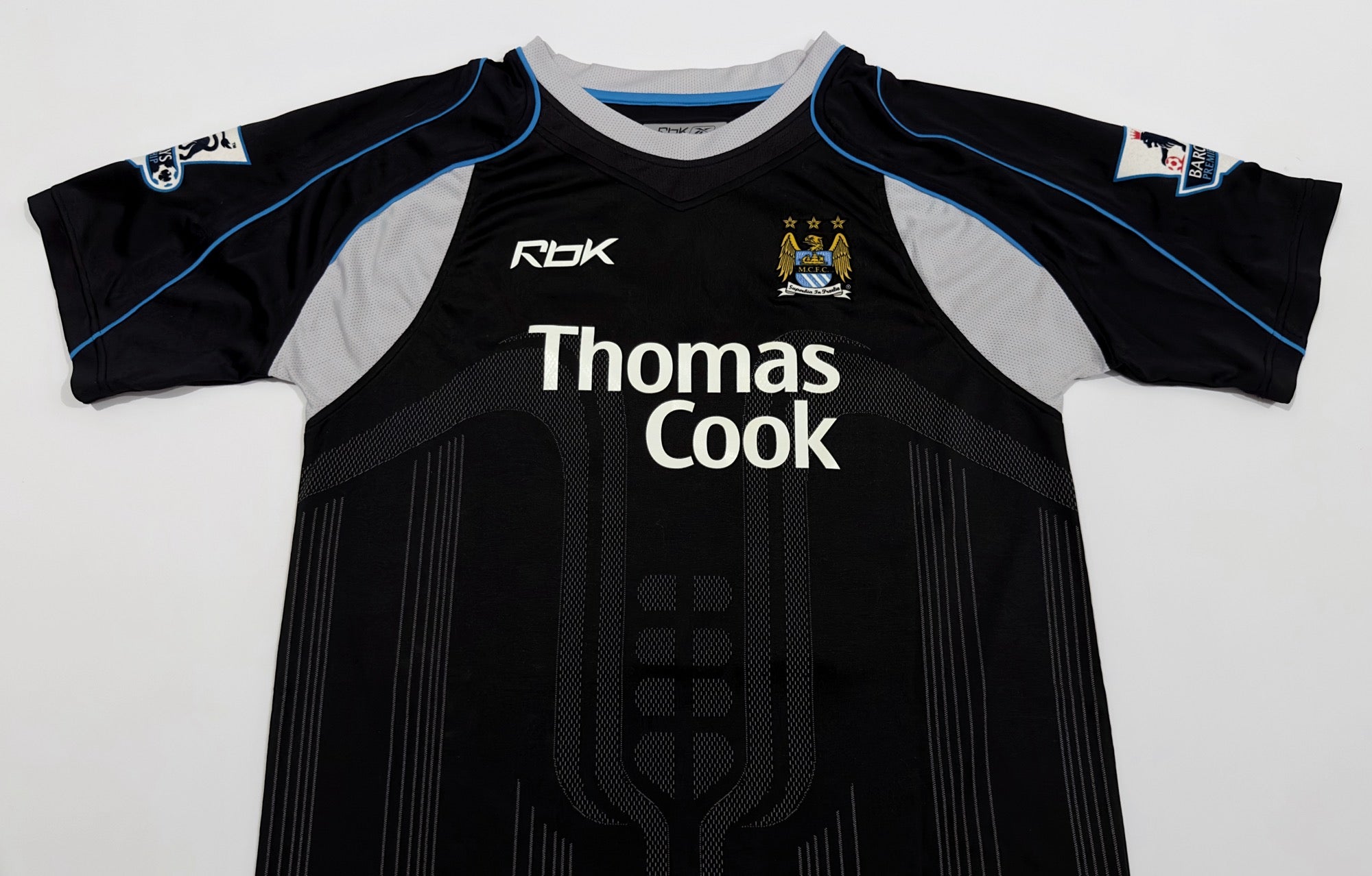 2006/07 Man City #17 SUN Away Jersey (M)