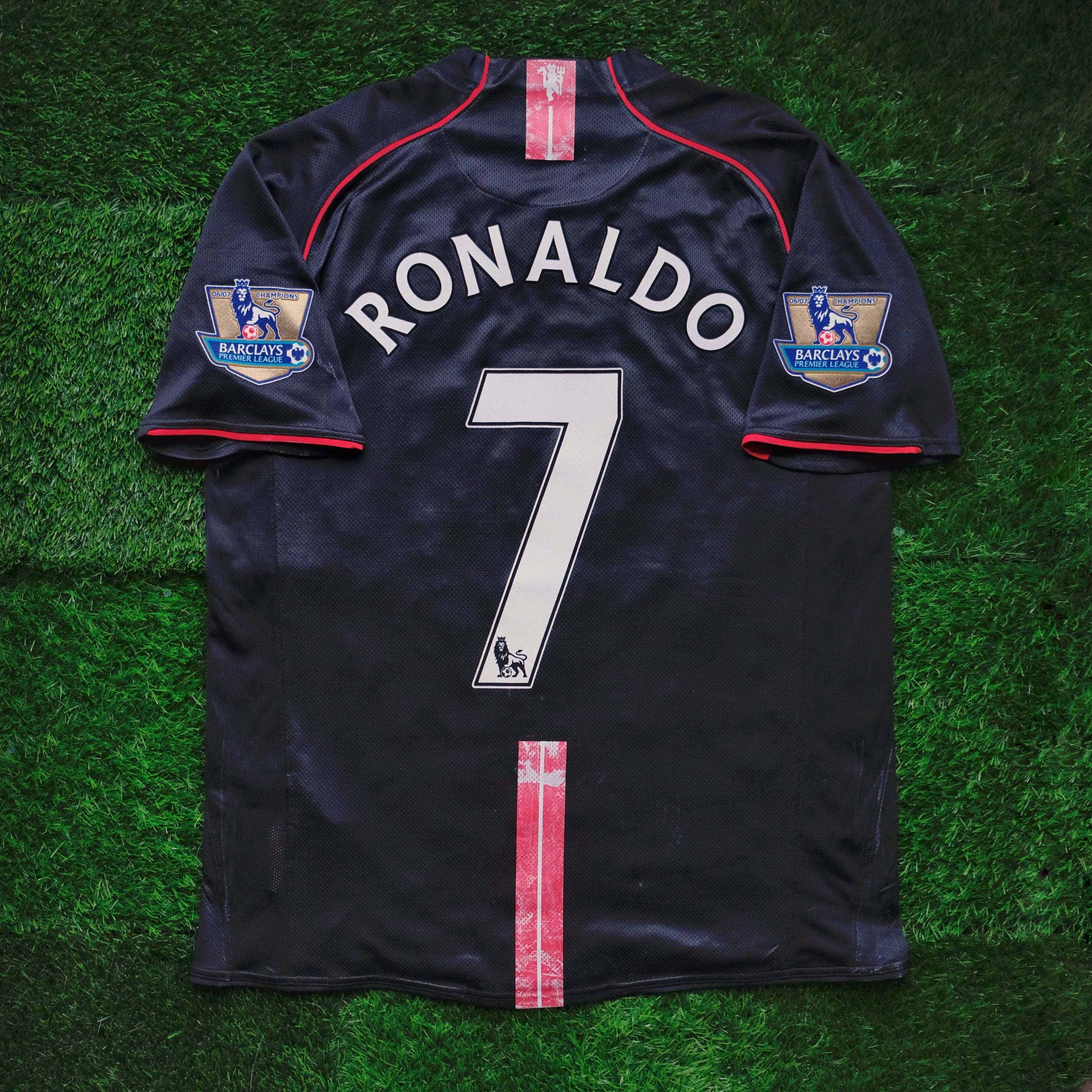 2007/08 Man Utd #7 RONALDO Away Jersey (L)