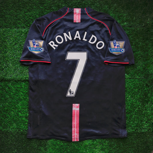 2007/08 Man Utd #7 RONALDO Away Jersey (L)