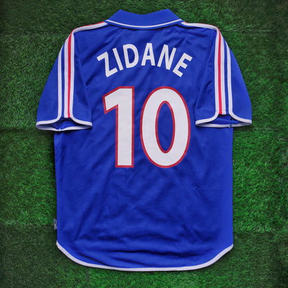 2000/02 France #10 ZIDANE Home Jersey (M)