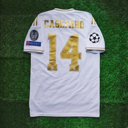 2019/20 Real Madrid #14 CASEMIRO Home Jersey (S)