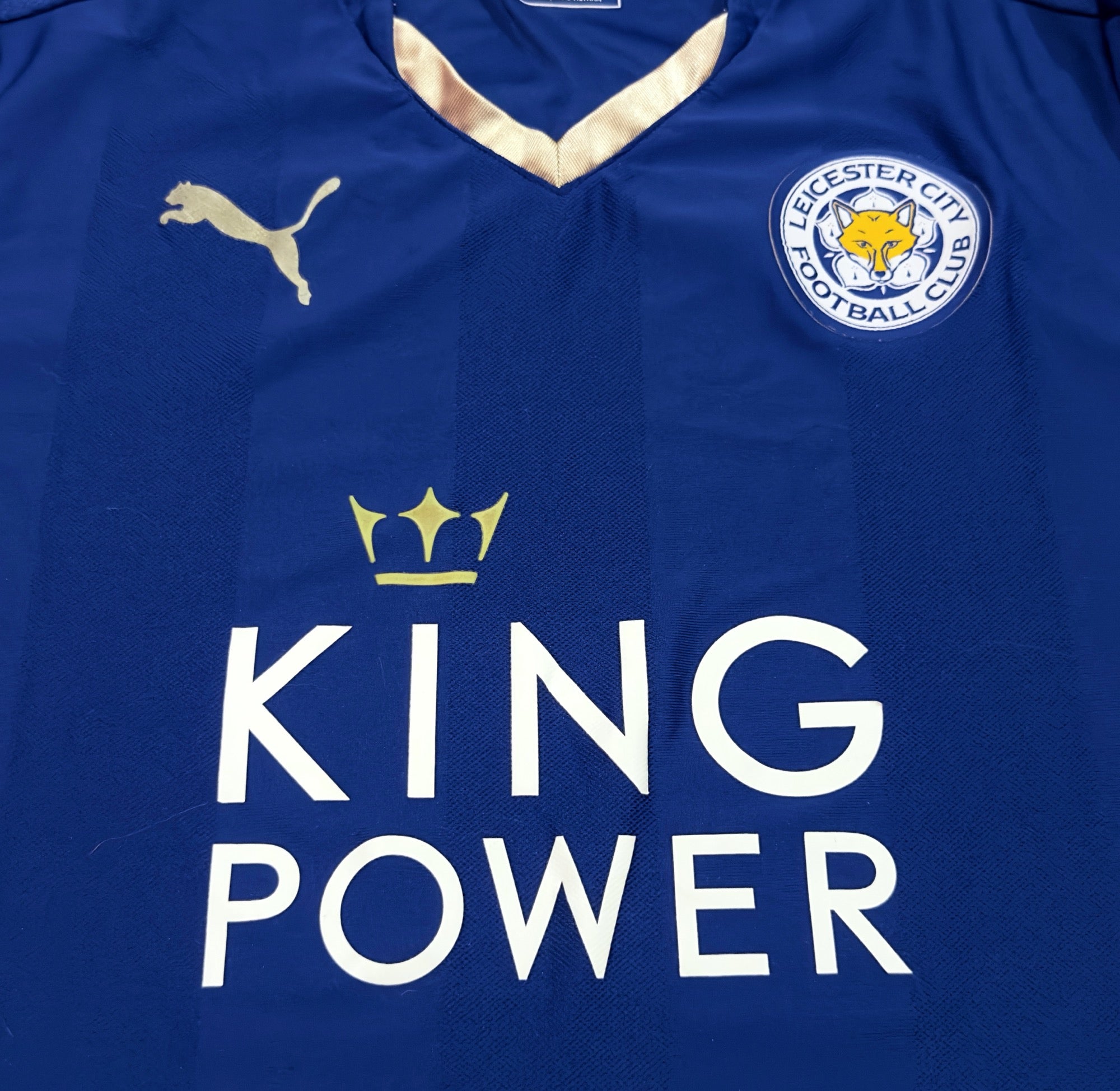 2015/16 Leicester City Home Jersey (M)