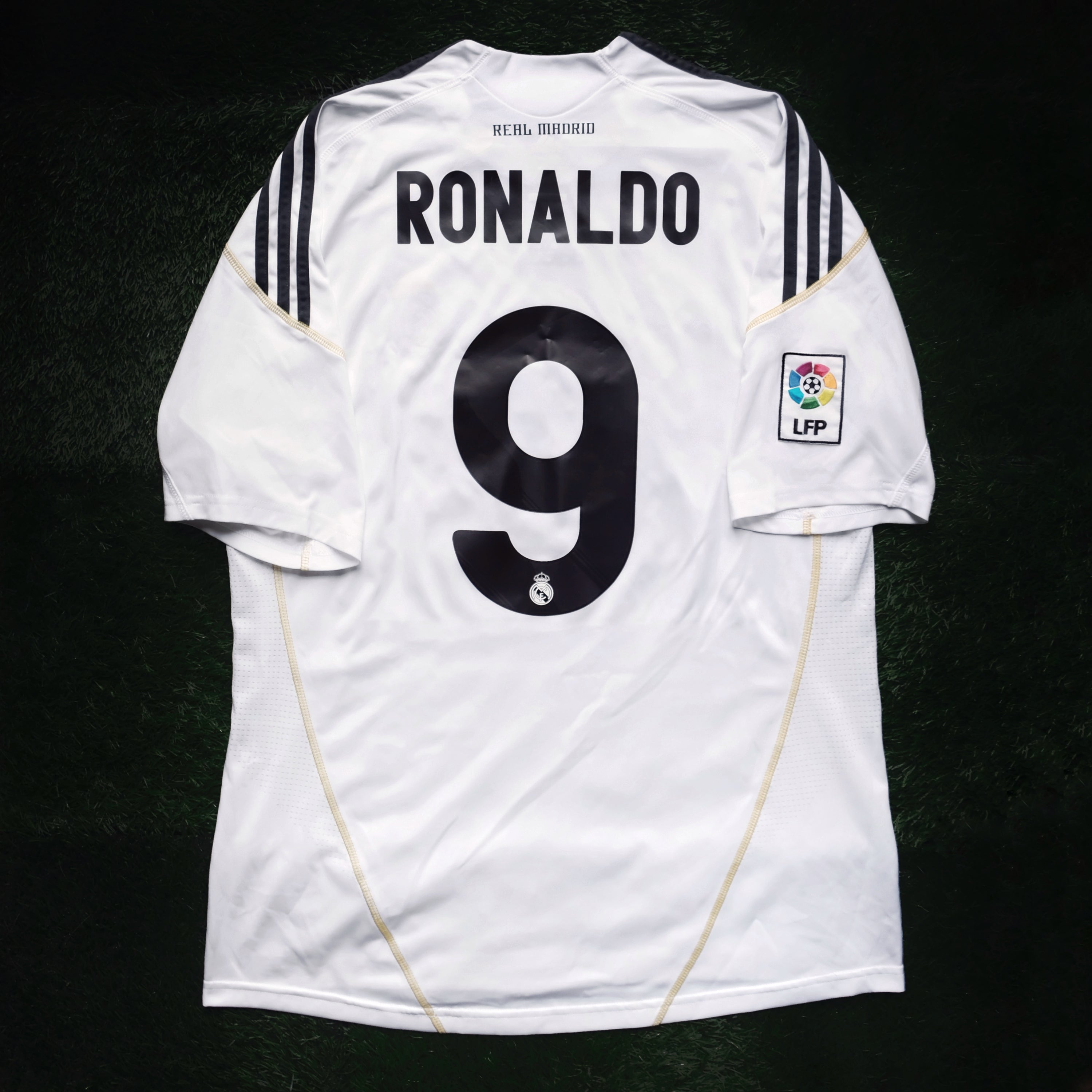 2009/10 Real Madrid #9 RONALDO Home Jersey (L)