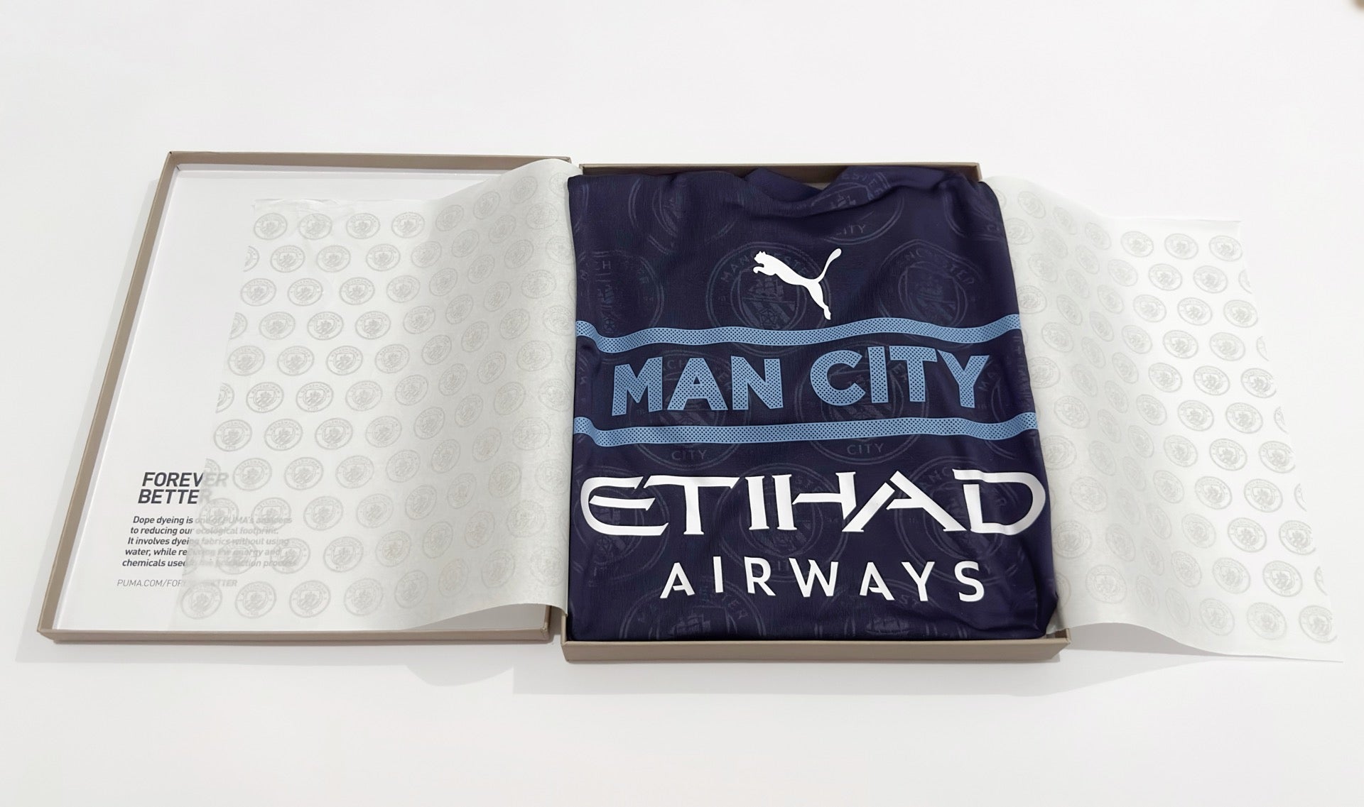 2021/22 Man City Third Jersey Boxset (S)