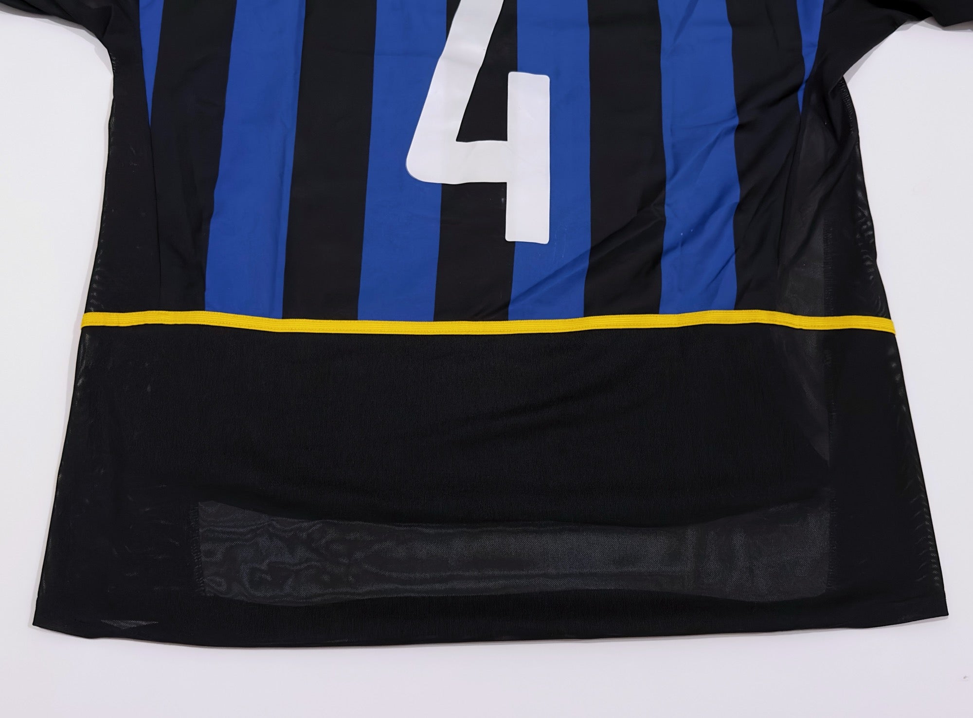 2002/03 Inter Milan #4 J.ZANETTI Home Jersey (XL) – Double Kick