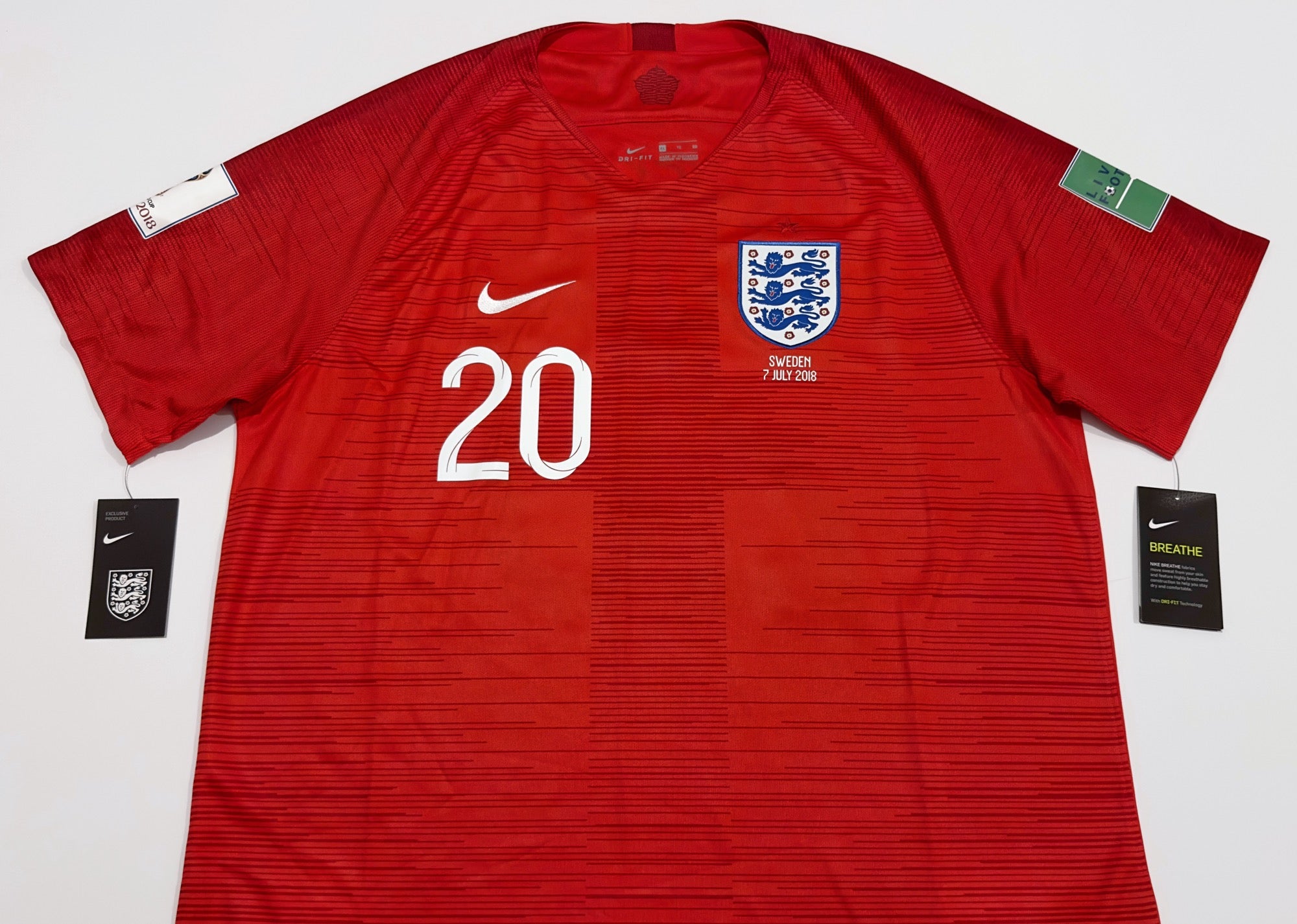 2018/19 England #20 DELE Away Jersey (XL)