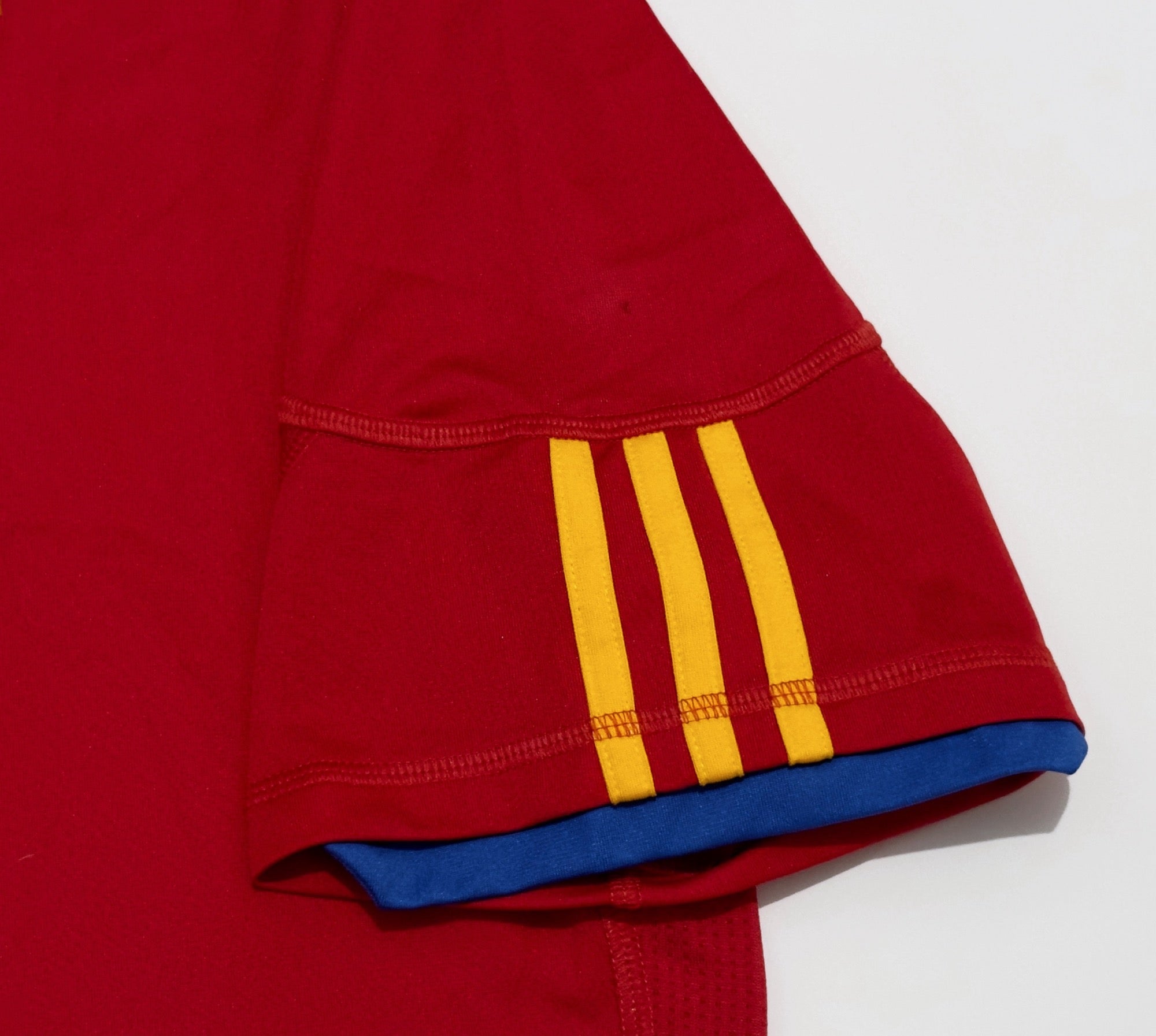2010 Spain #7 DAVID VILLA Home Jersey (XL)