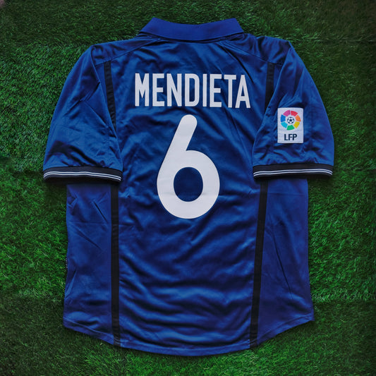 2000/01 Valencia #6 MENDIETA Away Jersey (L)