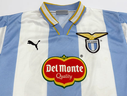 1999/00 Lazio #23 VERON European Home Jersey (S)