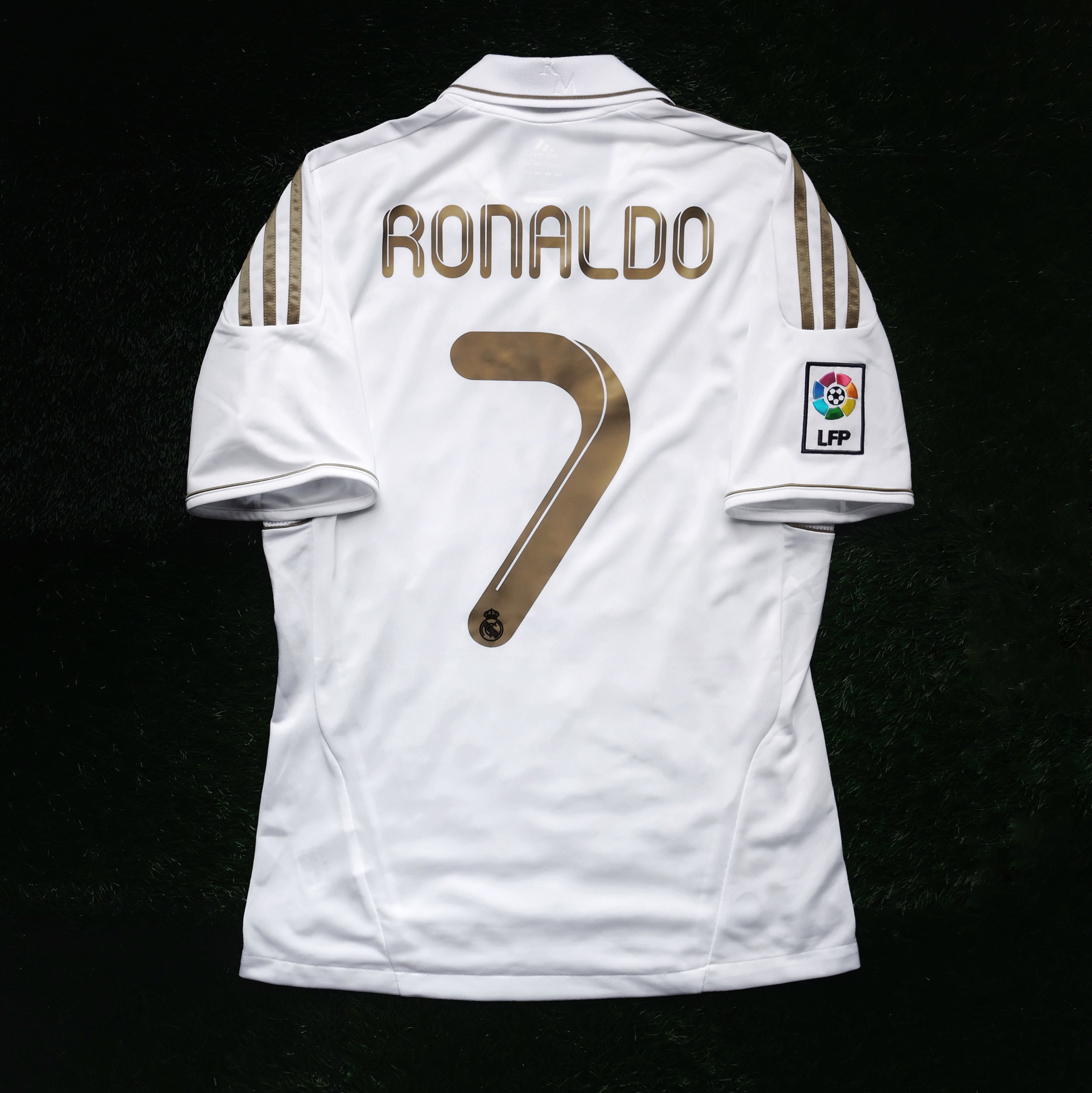 2011/12 Real Madrid #7 RONALDO Home Jersey (S) – Double Kick