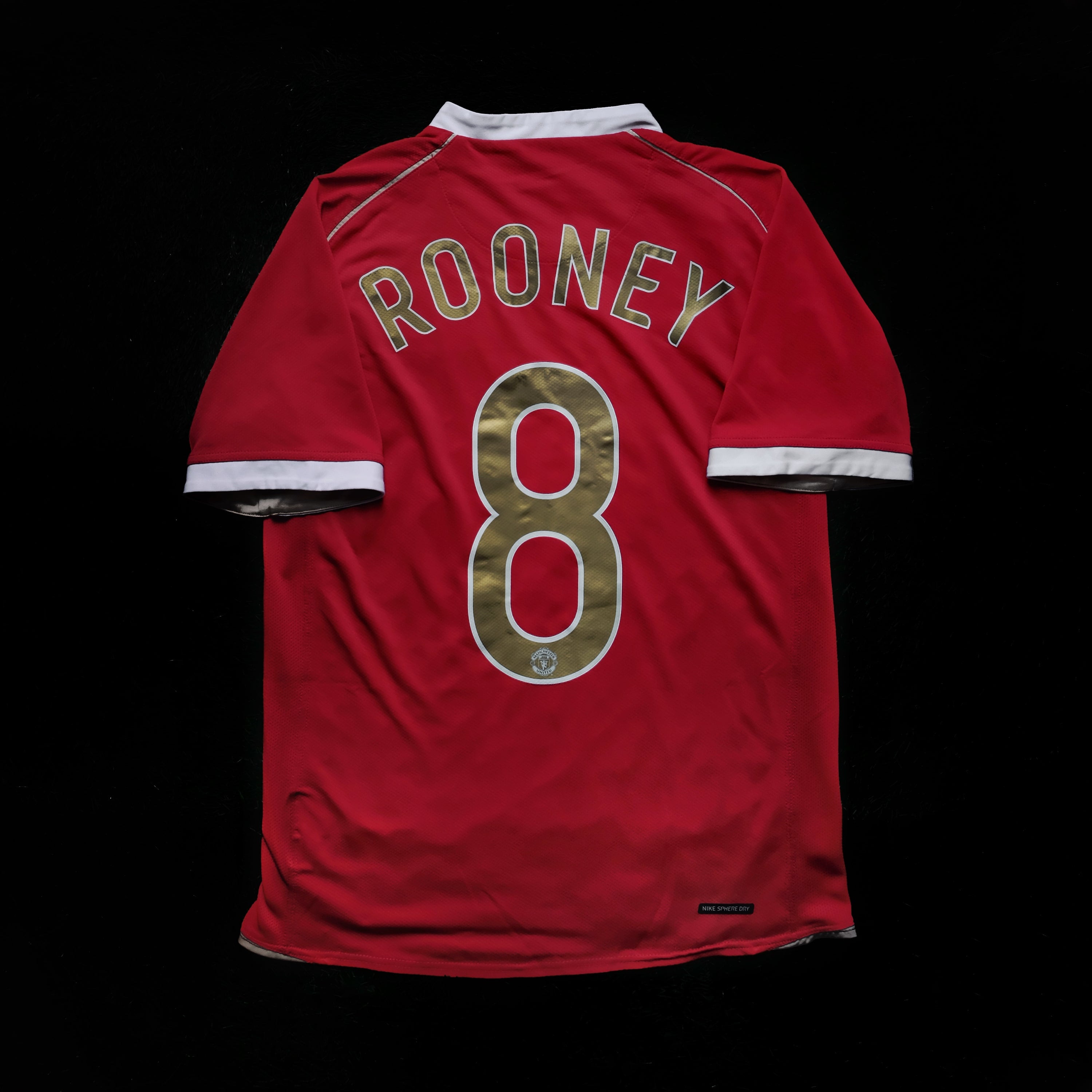 2006/07 Man Utd #8 ROONEY Home Jersey (S)