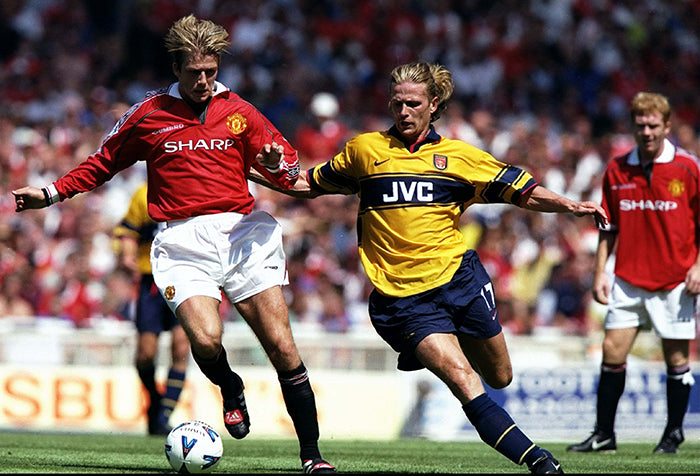 1997/99 Arsenal #17 PETIT Away Jersey (M) L/S