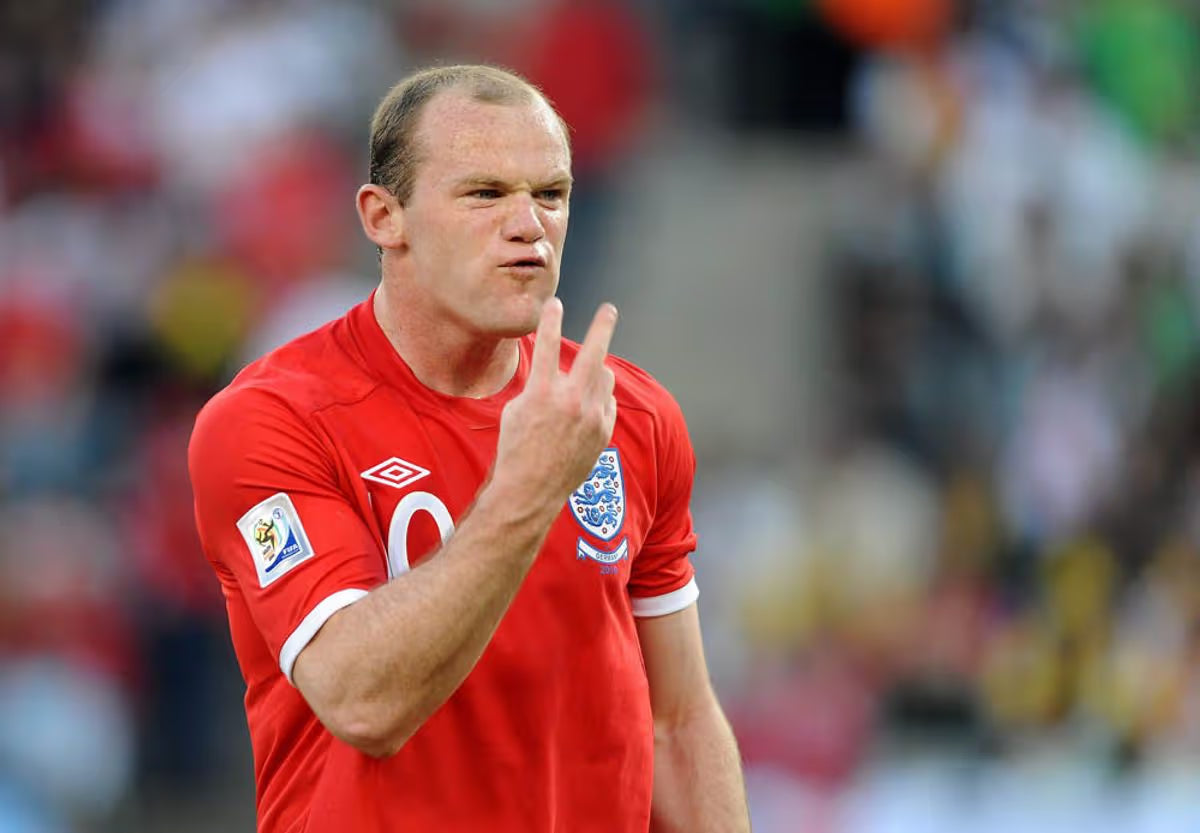 2010/11 England #10 ROONEY Away Jersey (L)