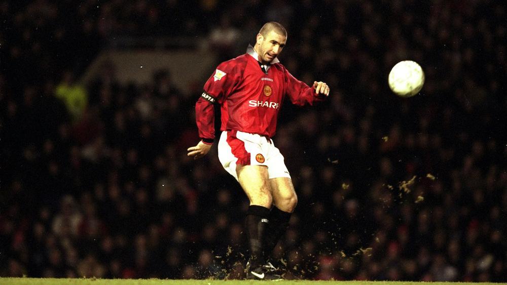 1996/97 Man Utd #7 CANTONA Home Jersey (M)