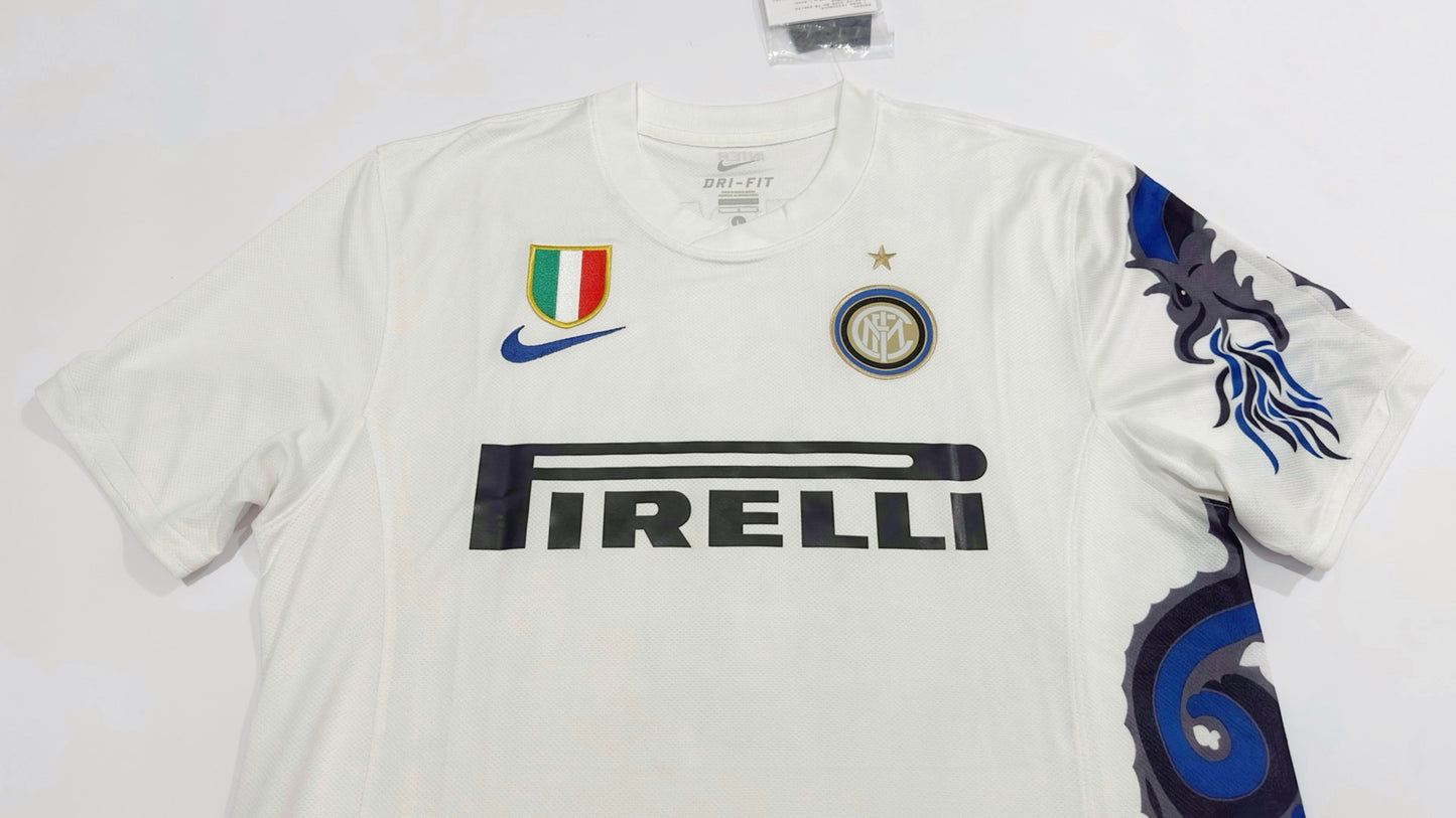 2010/11 Inter Milan #9 ETO'O Away Jersey (L)