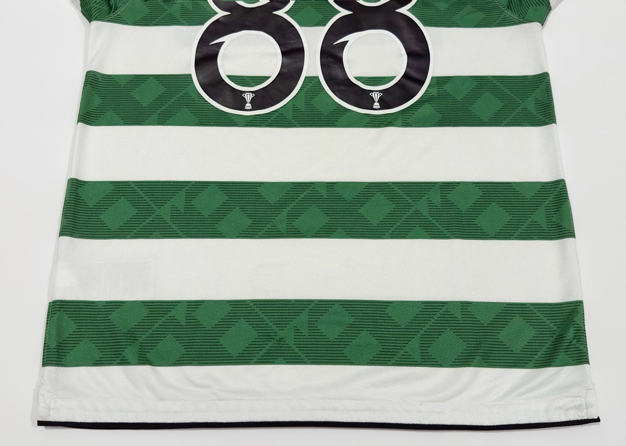 2010/11 Celtic #88 HOOPER Home Jersey (M) L/S