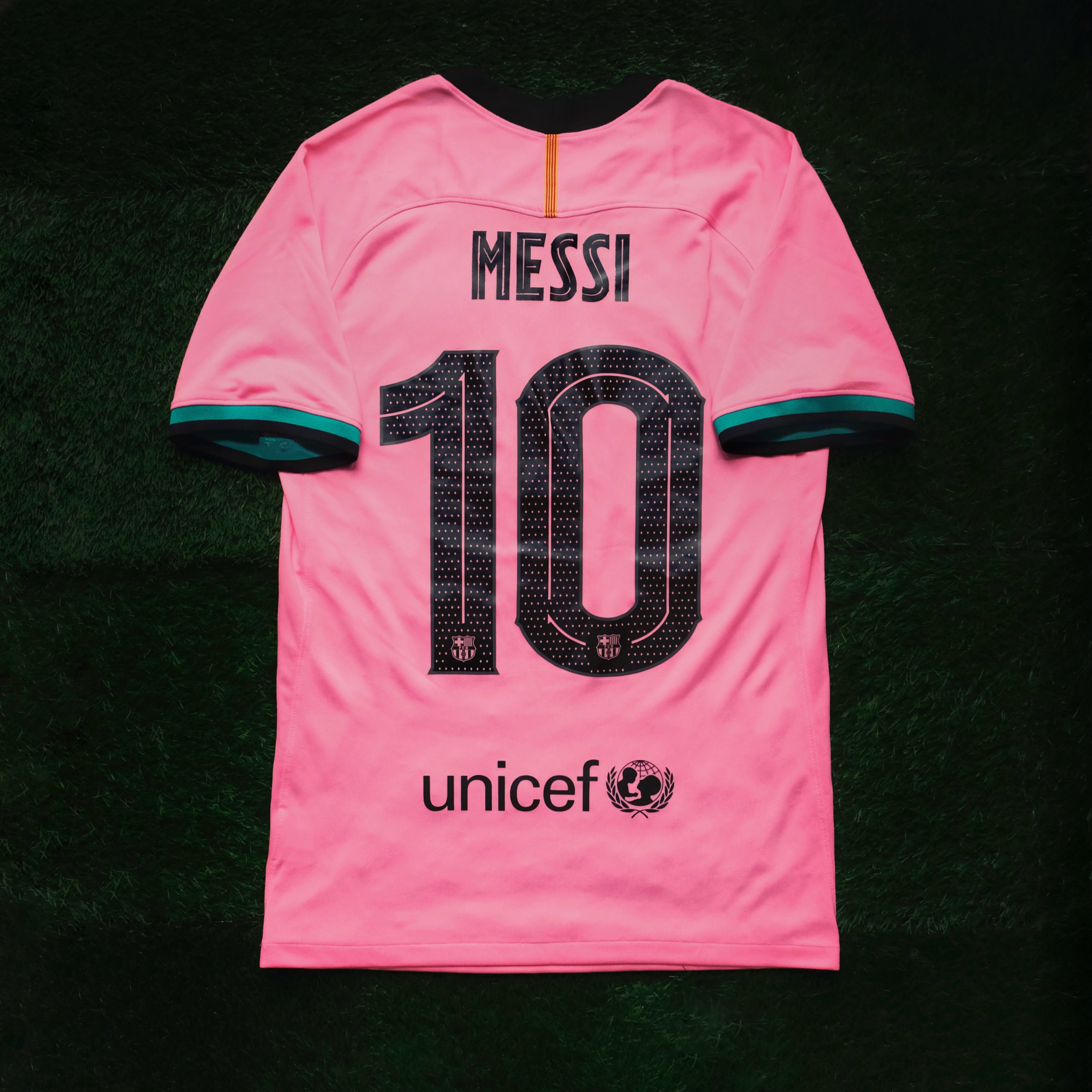 2020/21 Barcelona #10 MESSI Third Jersey (S)