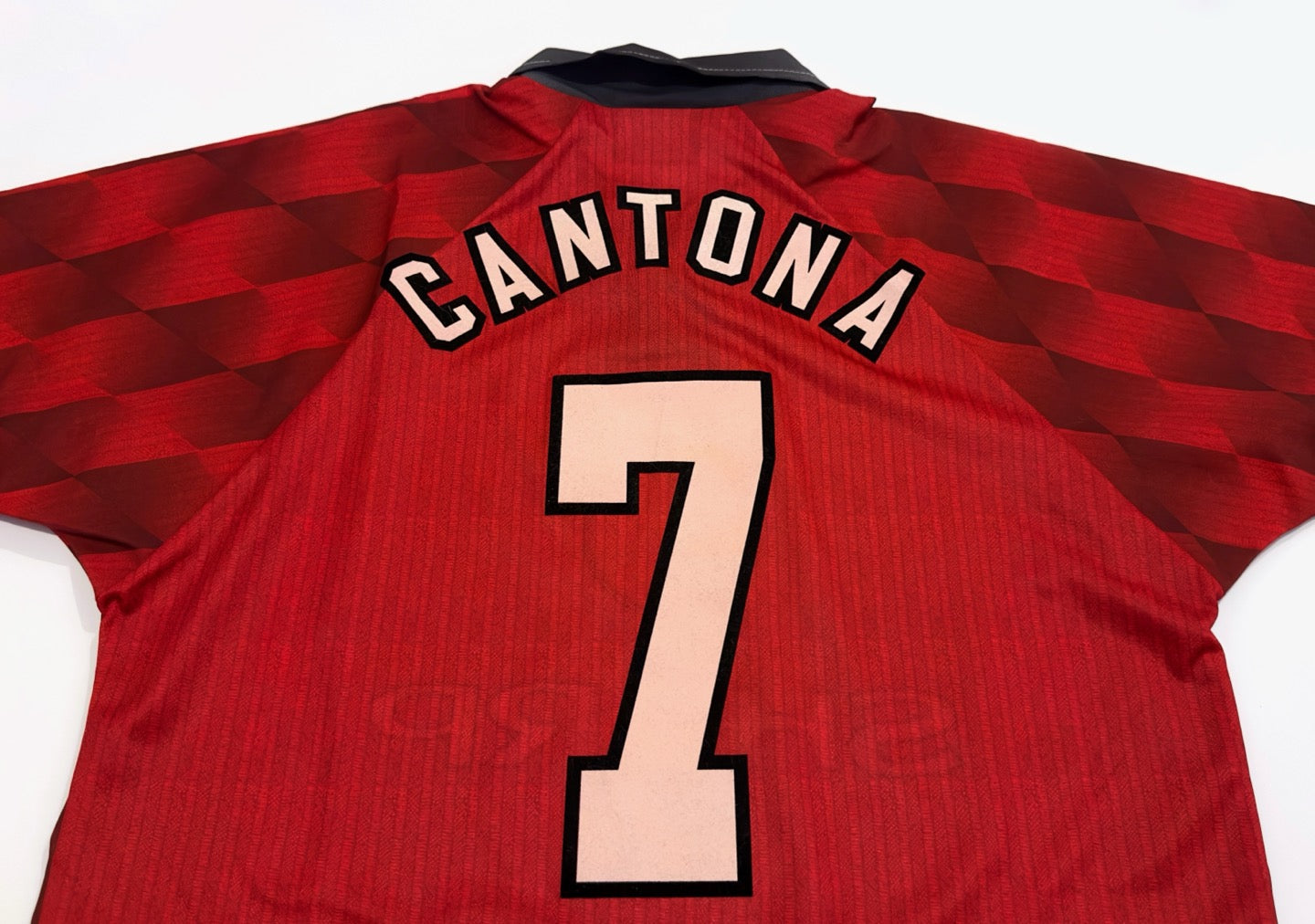 1996/97 Man Utd #7 CANTONA Home Jersey (M)