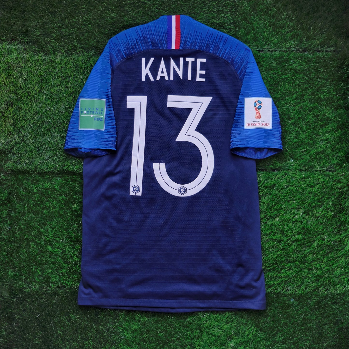 2018 France #13 KANTE Home Jersey (S)