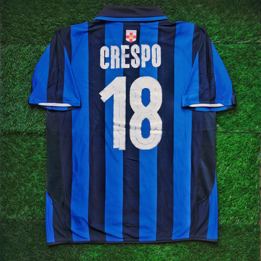 2007/08 Inter Milan #18 CRESPO Home Jersey (L)