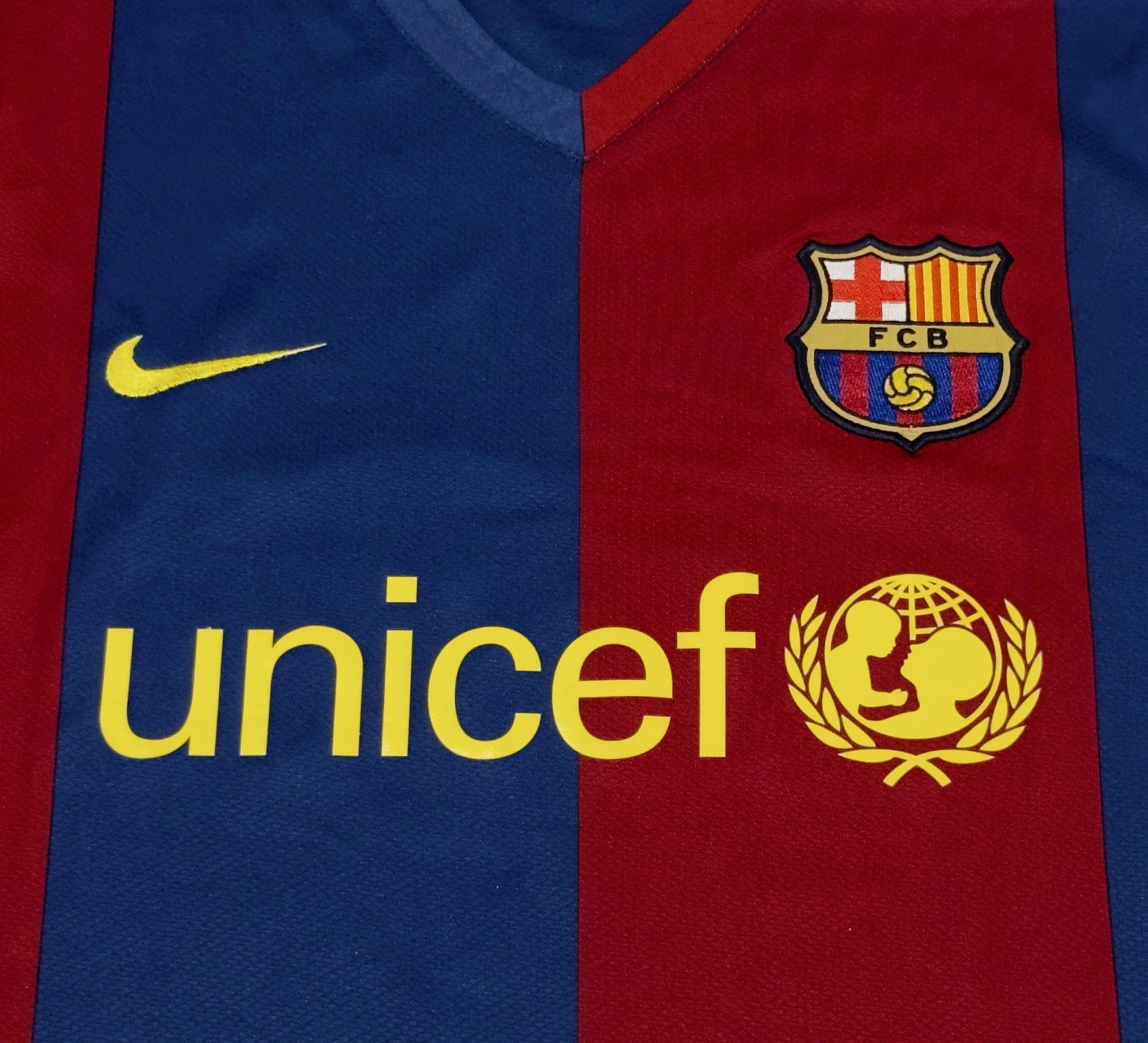 2006/07 Barcelona #19 MESSI Home Jersey (M)