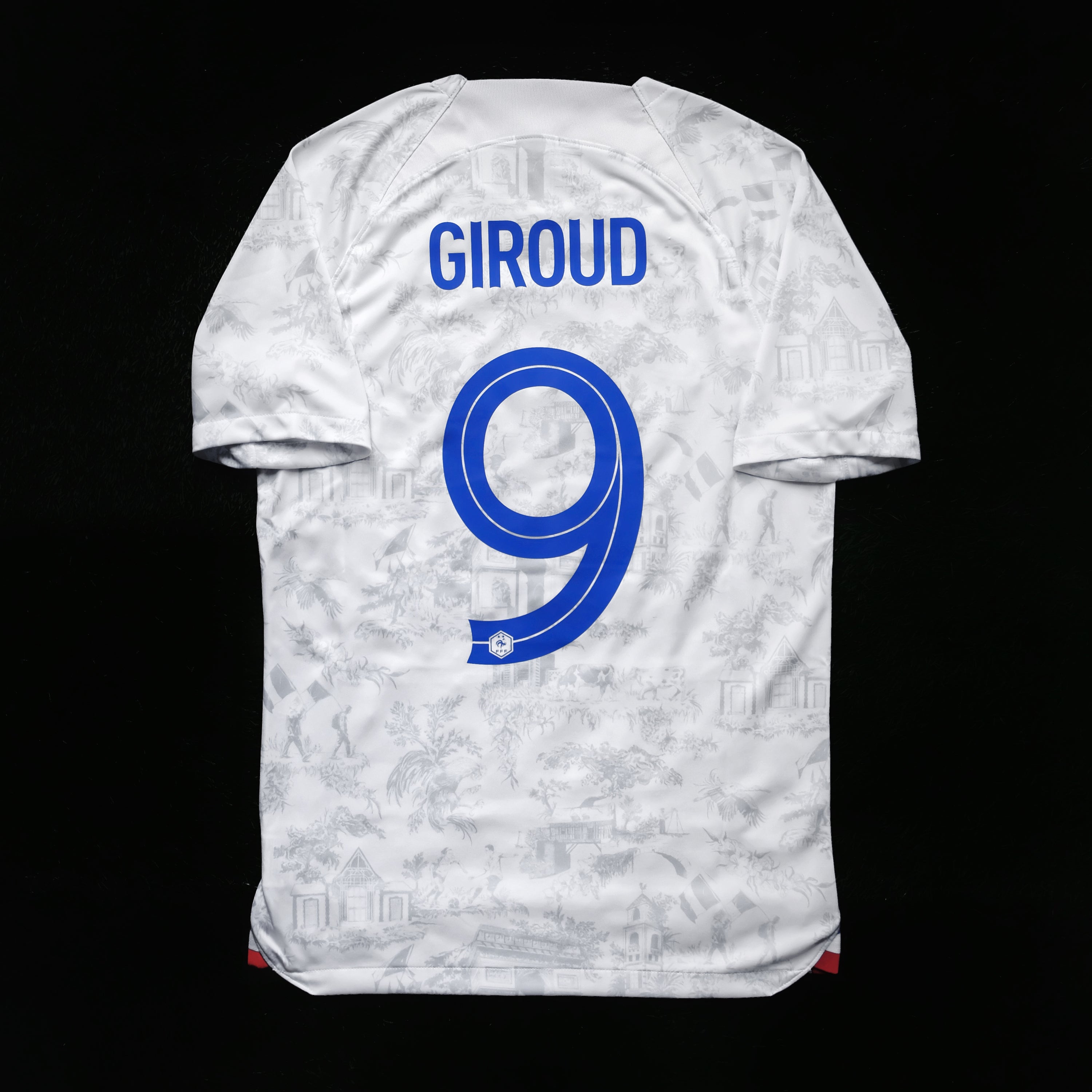 2022/23 France #9 GIROUD Away Jersey (S)