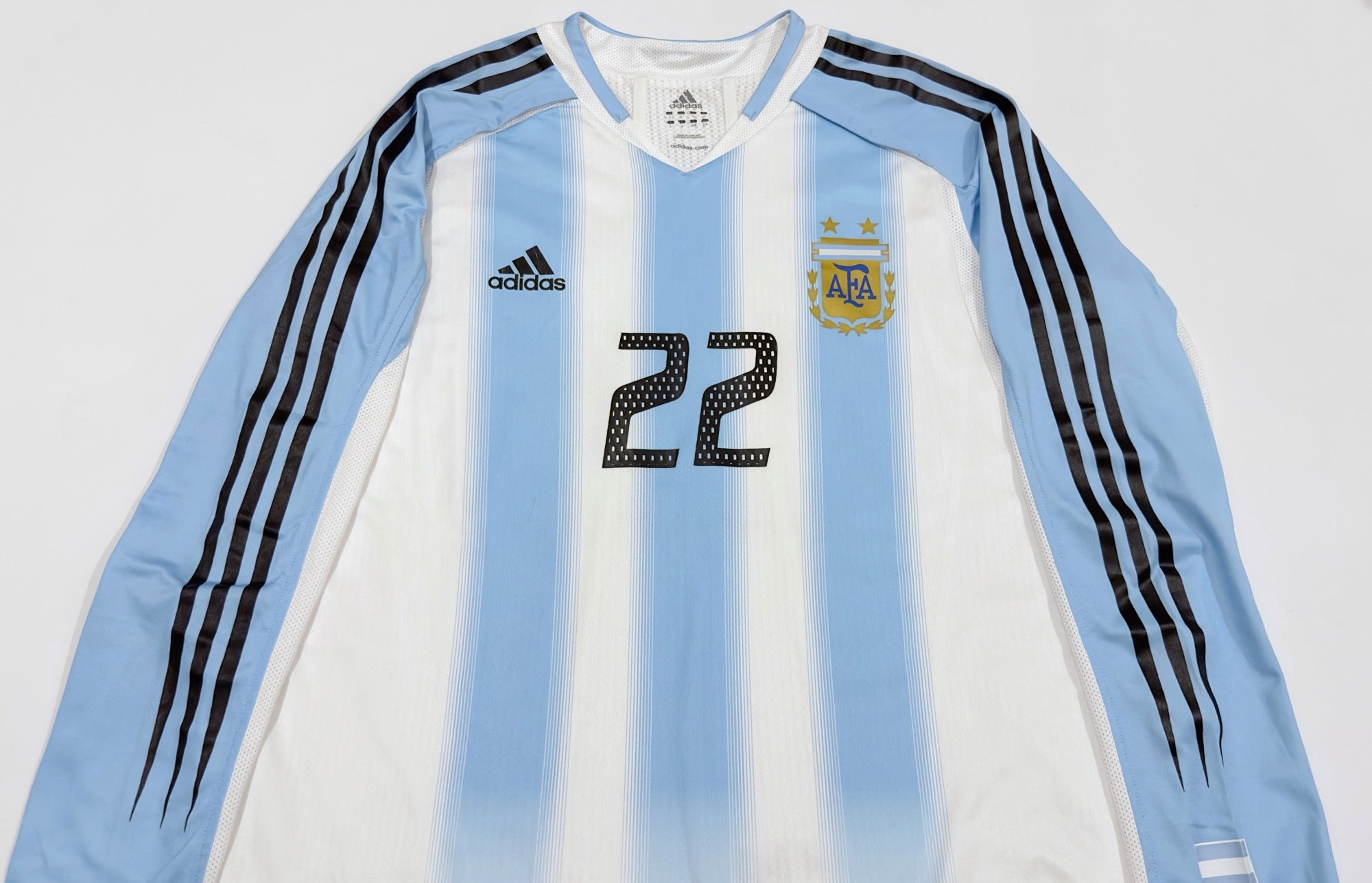 2004/05 Argentina #22 Home Jersey (L) L/S