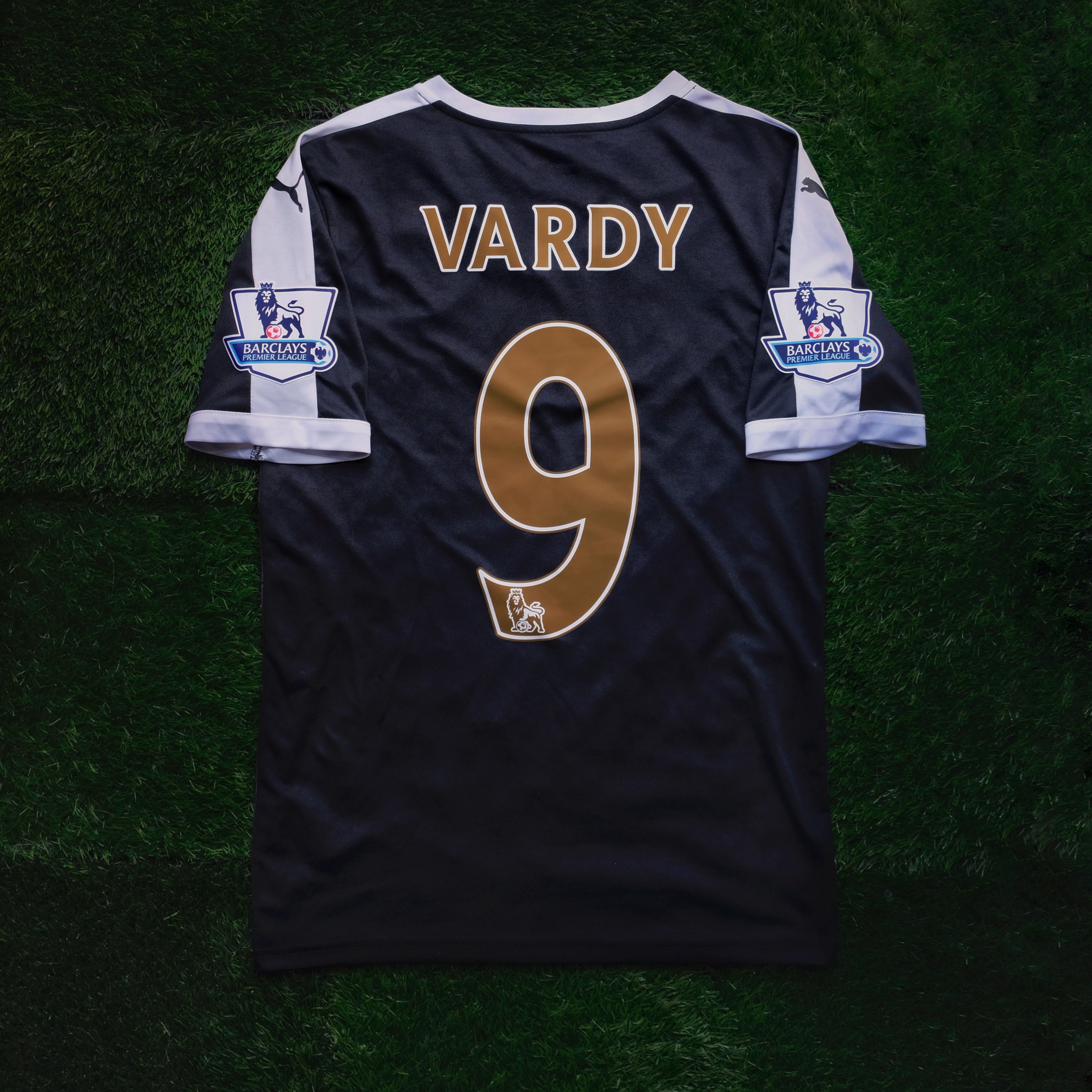 2015/16 Leicester City #9 VARDY Away Jersey (S)