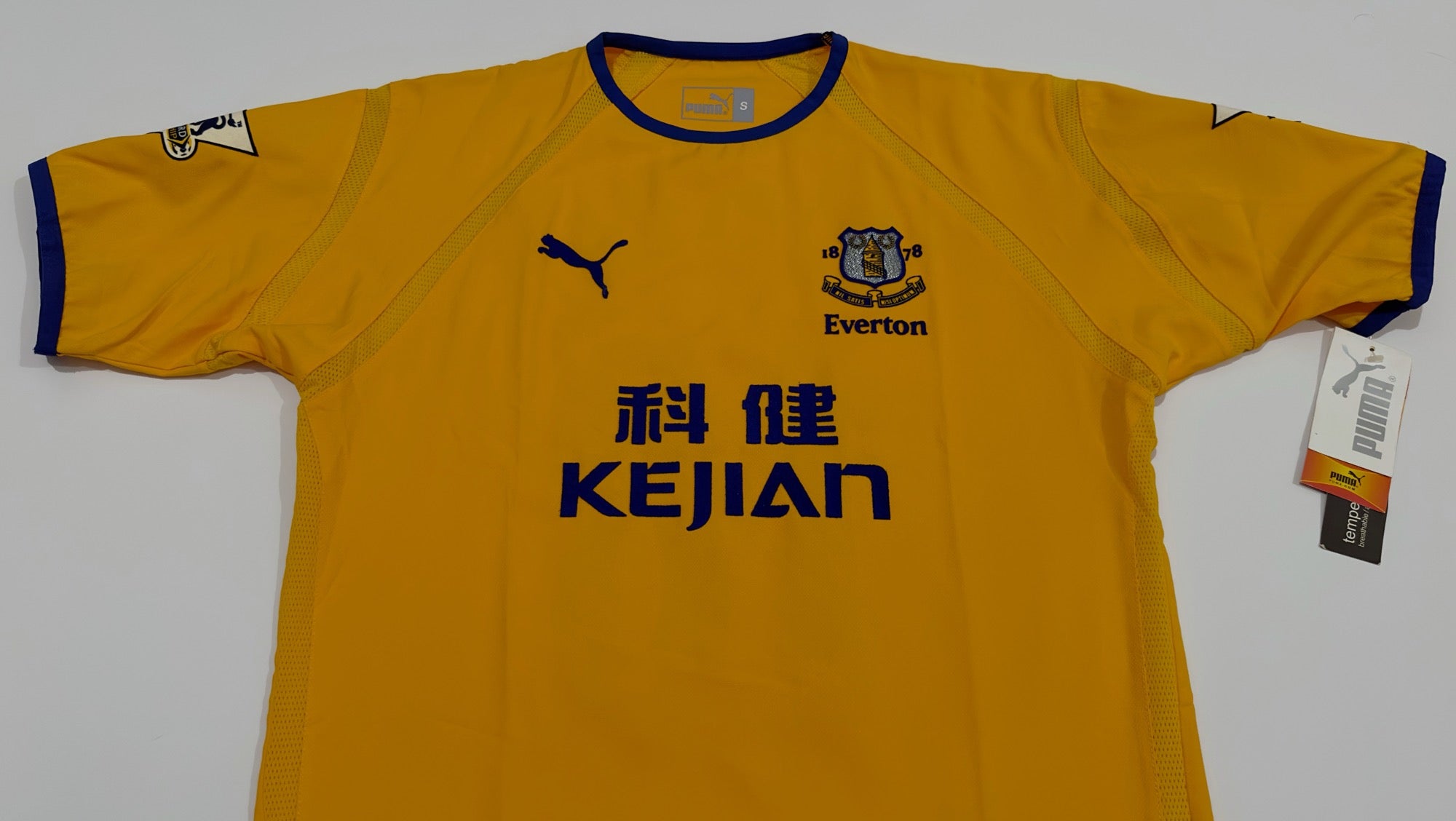 2003/04 Everton #18 ROONEY Away Jersey (S)