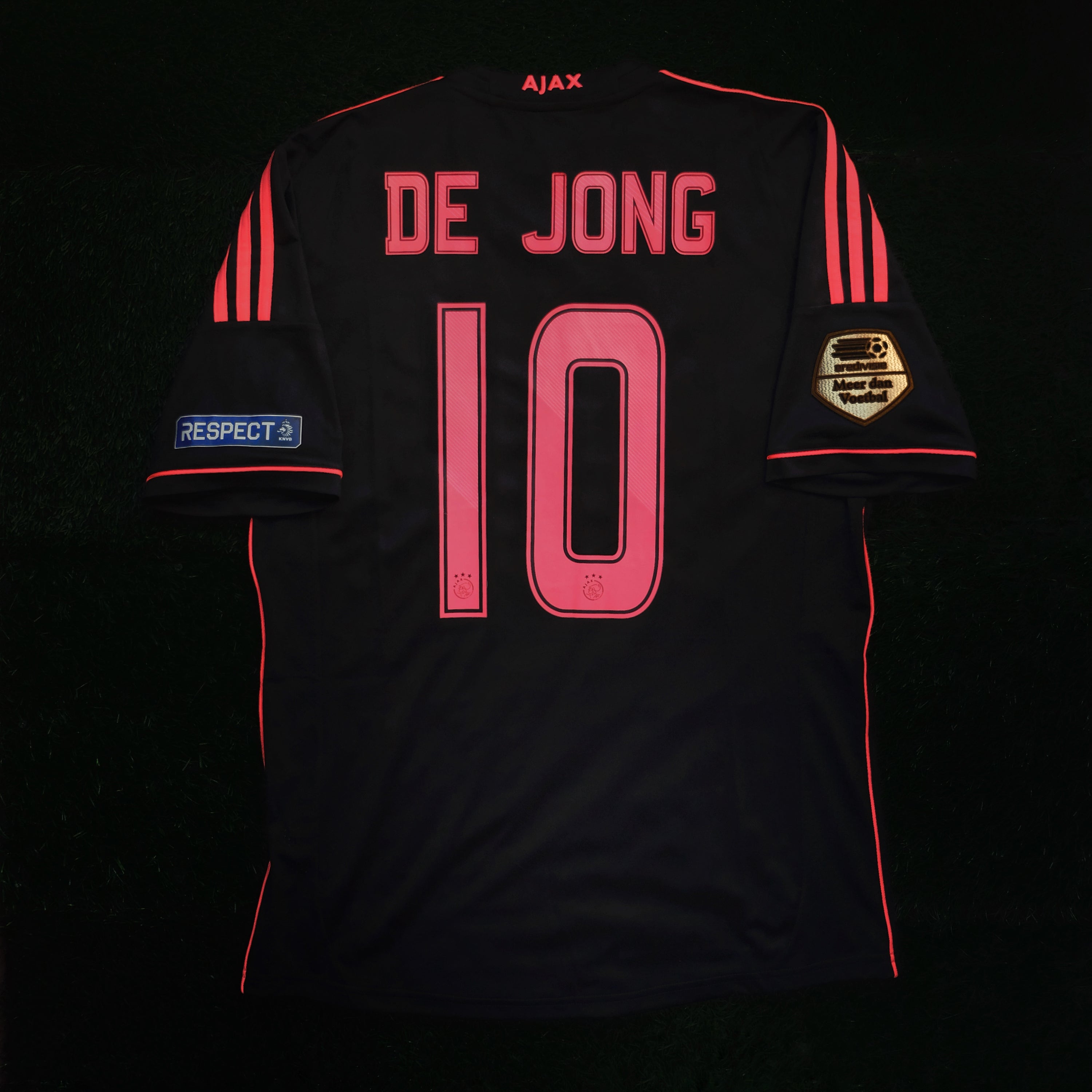 2013/14 Ajax #10 DE JONG Away Jersey (M)