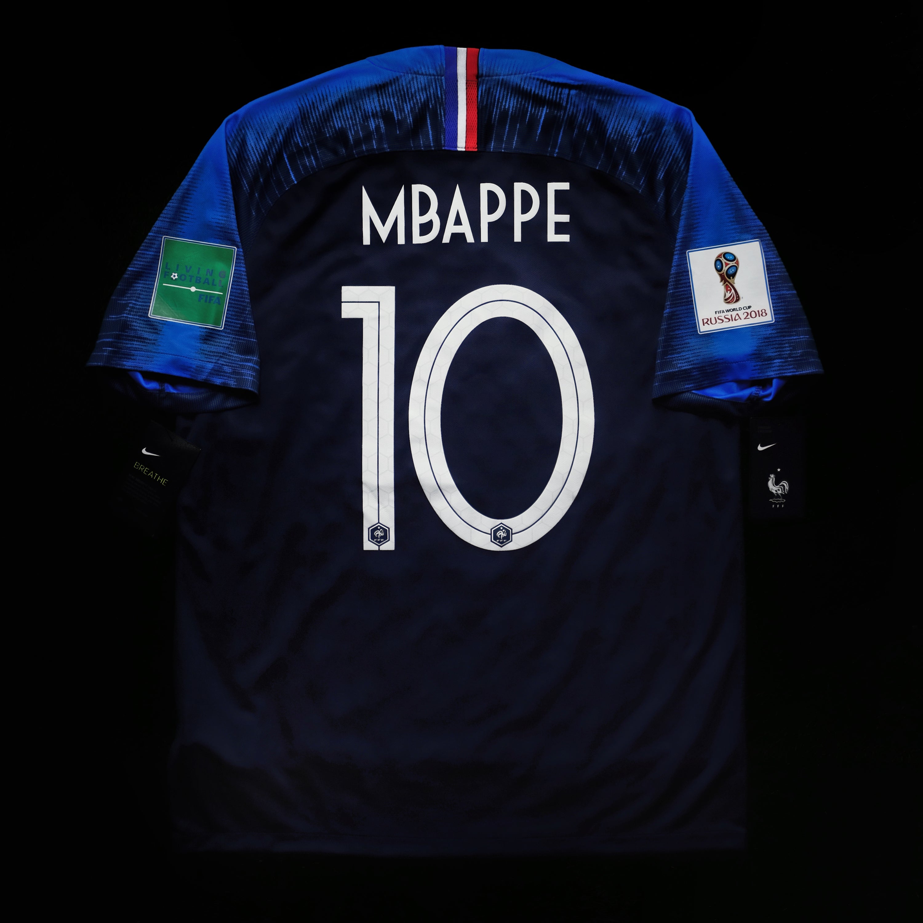 2018 France #10 MBAPPE Home Jersey (L)