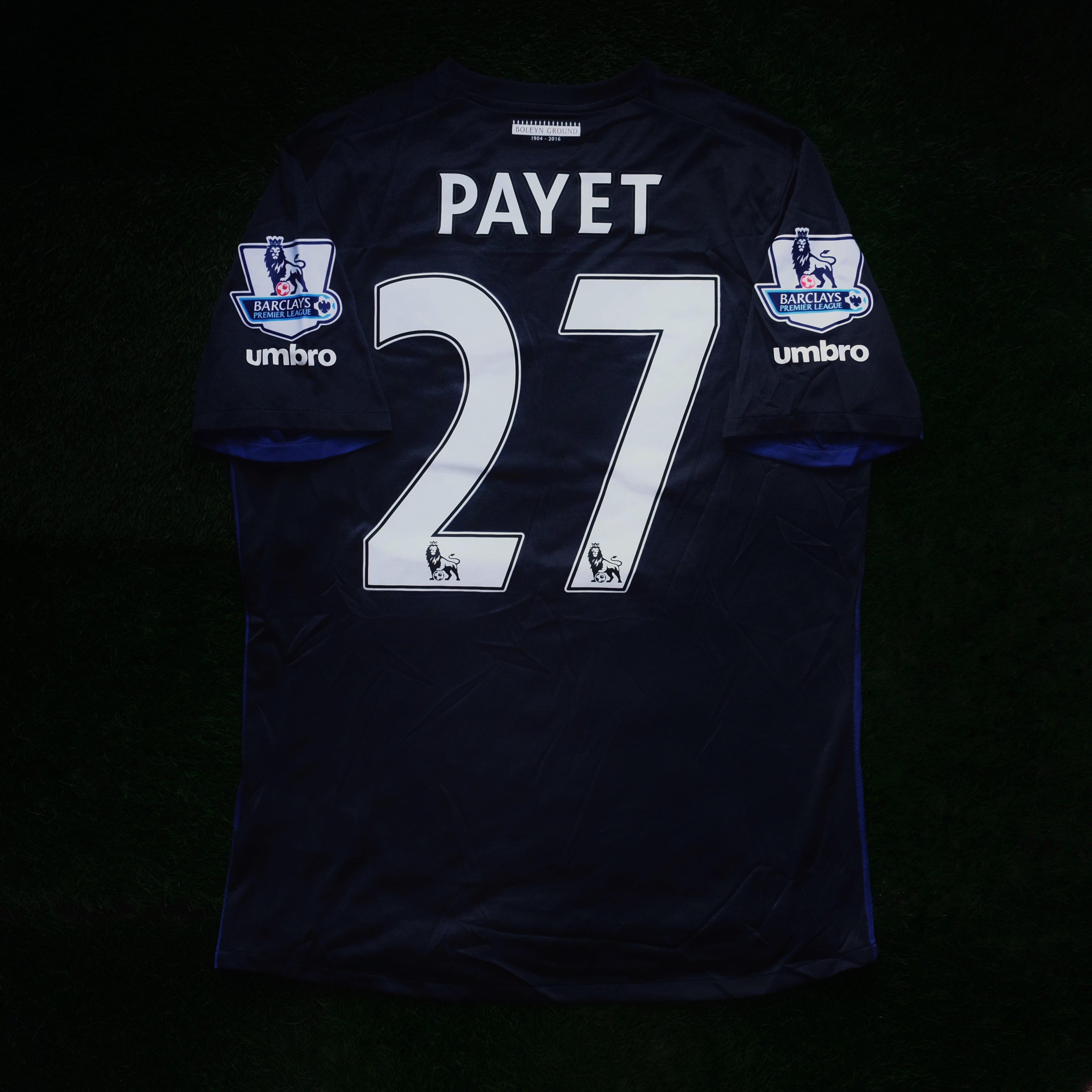 2015/16 West Ham #27 PAYET Third Jersey (M) – Double Kick Football