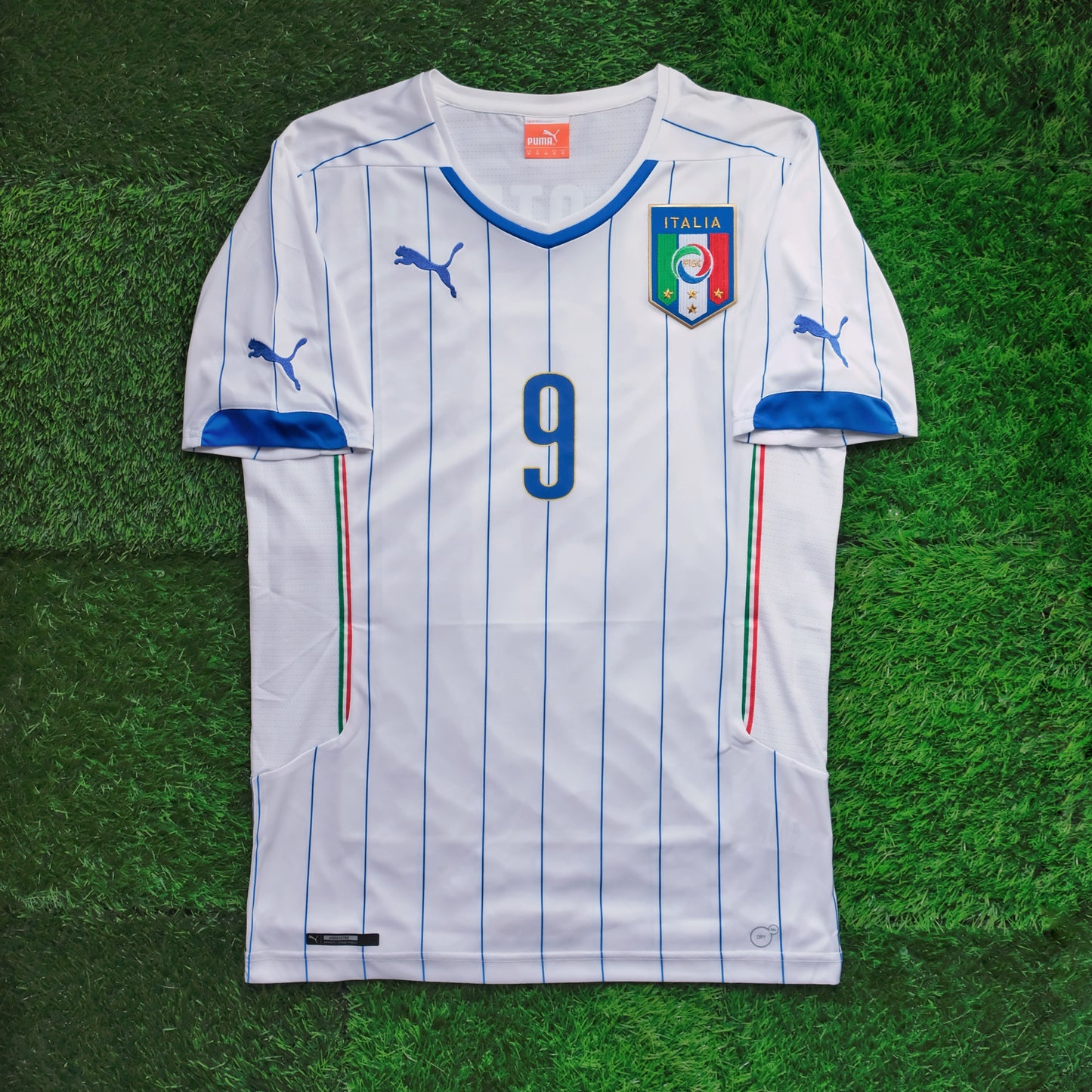 2014/15 Italy #9 BALOTELLI Away Jersey (M)