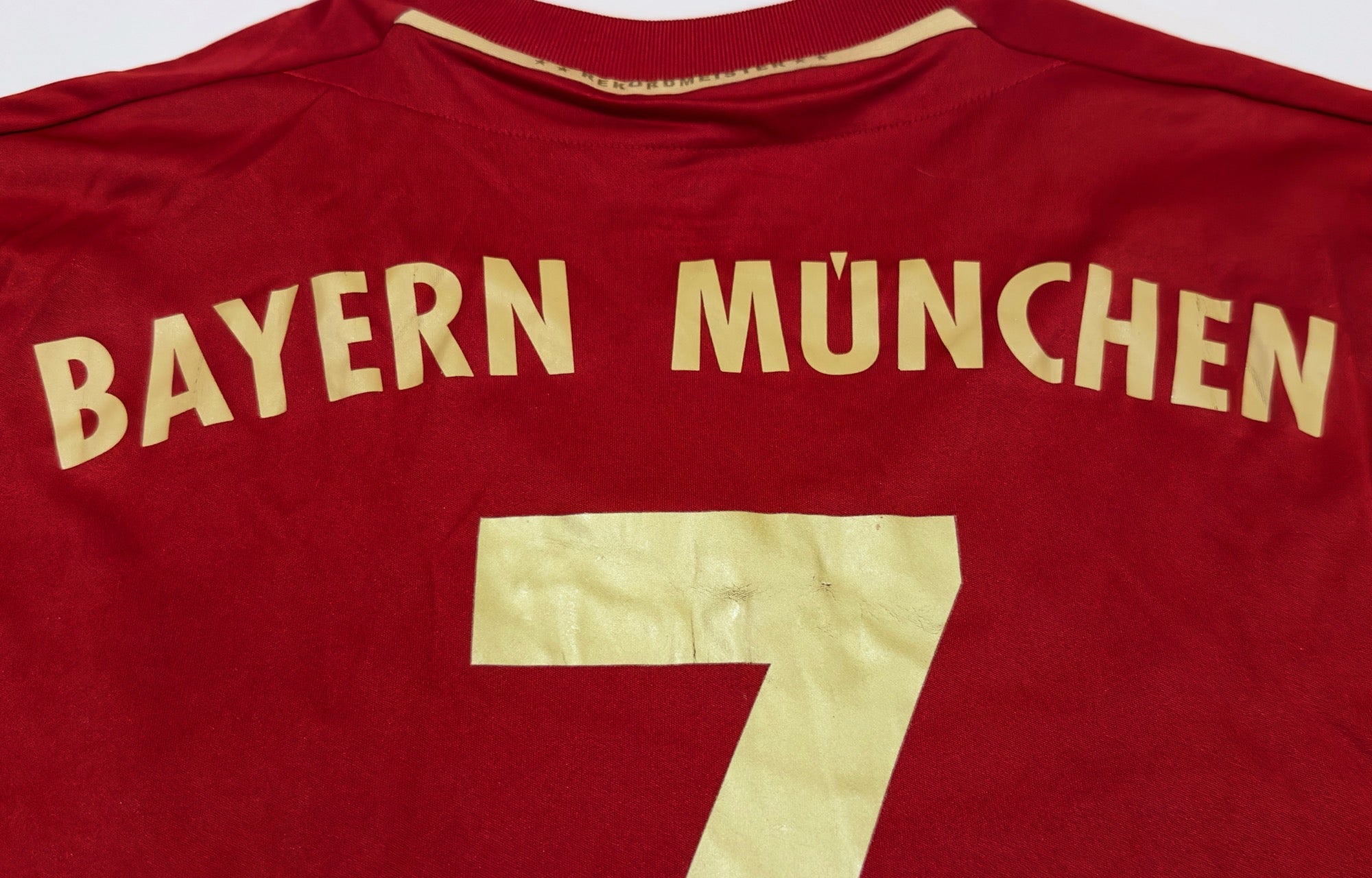 2012/13 Bayern Munich #7 RIBERY Home Jersey (XL) – Double Kick