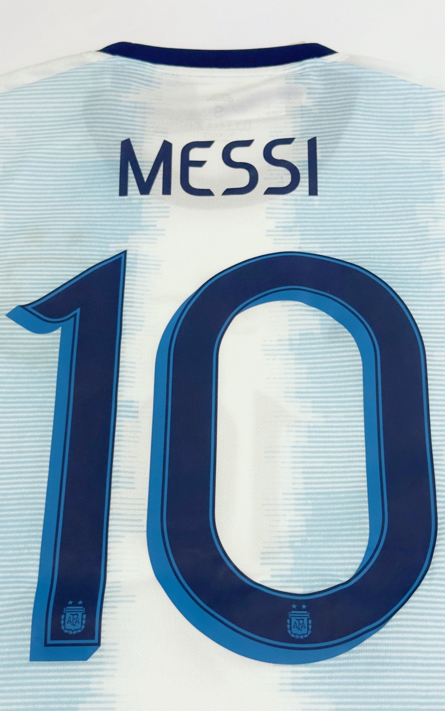 2019 Argentina #10 MESSI Home Jersey (S)