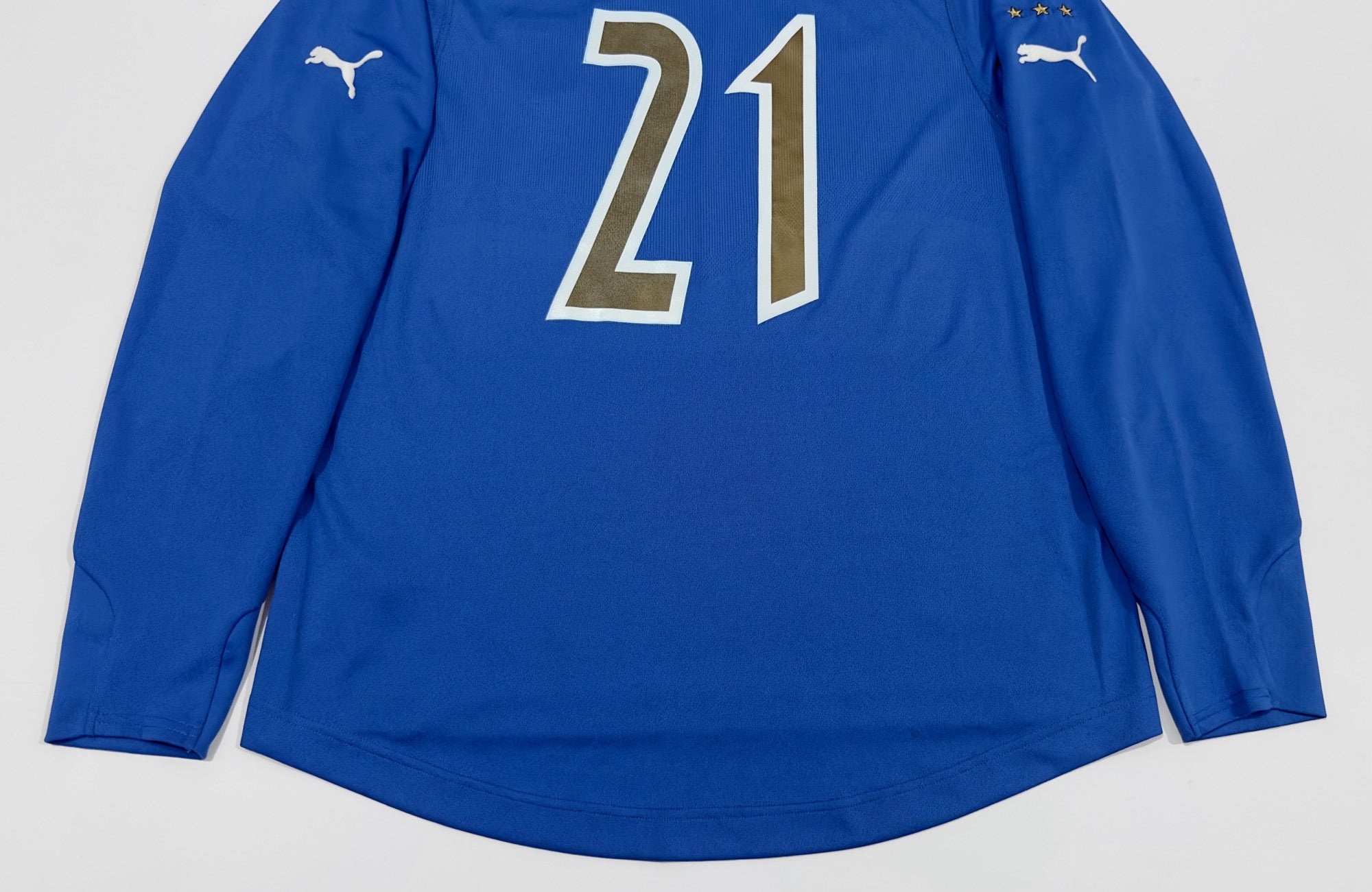 2003/04 Italy #21 VIERI Home Jersey (L) L/S