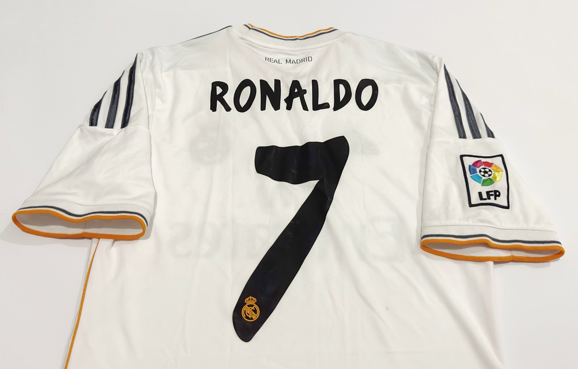 2013/14 Real Madrid #7 RONALDO Home Jersey (S)