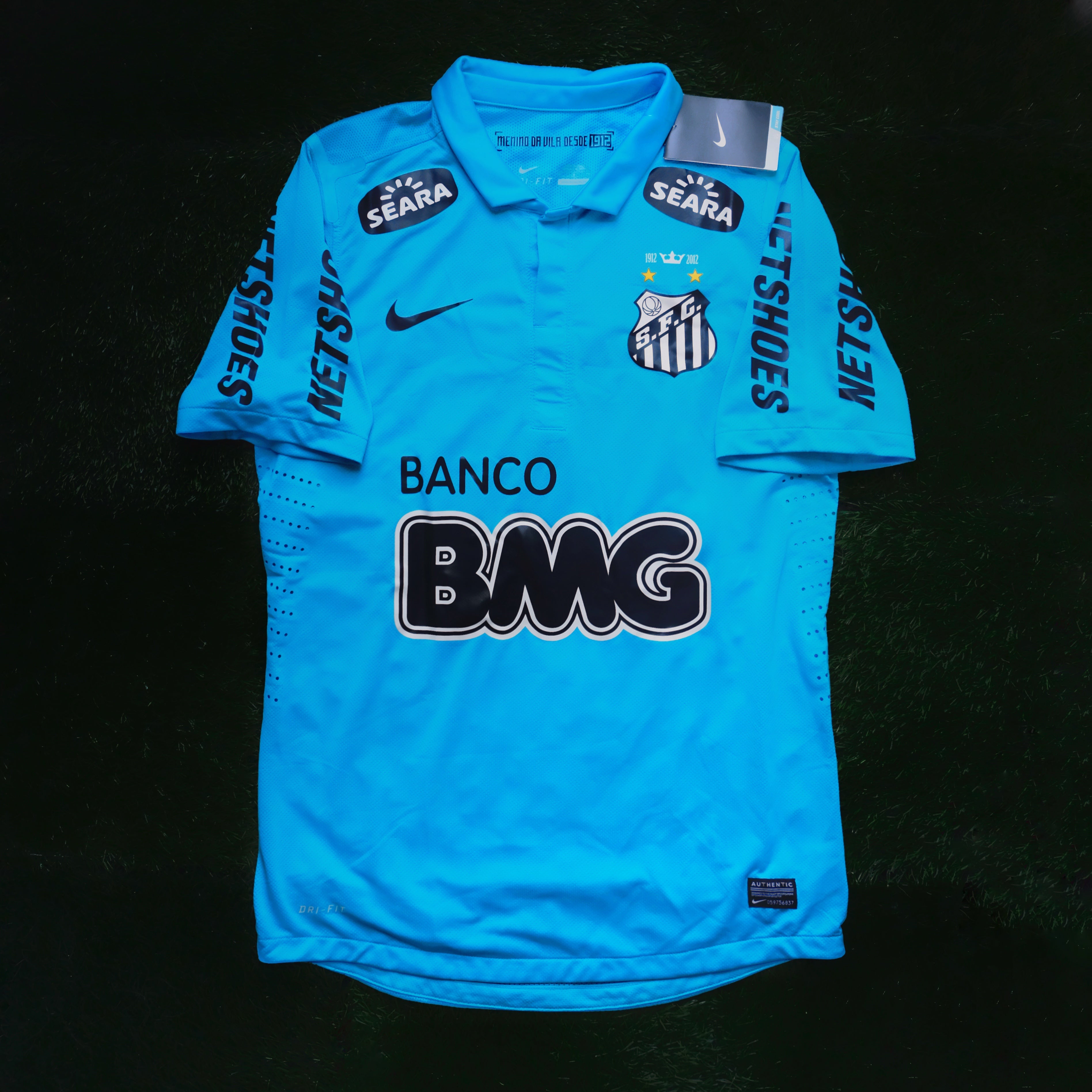 2012 Santos #11 NEYMAR JR Third Jersey (M) – Double Kick Football
