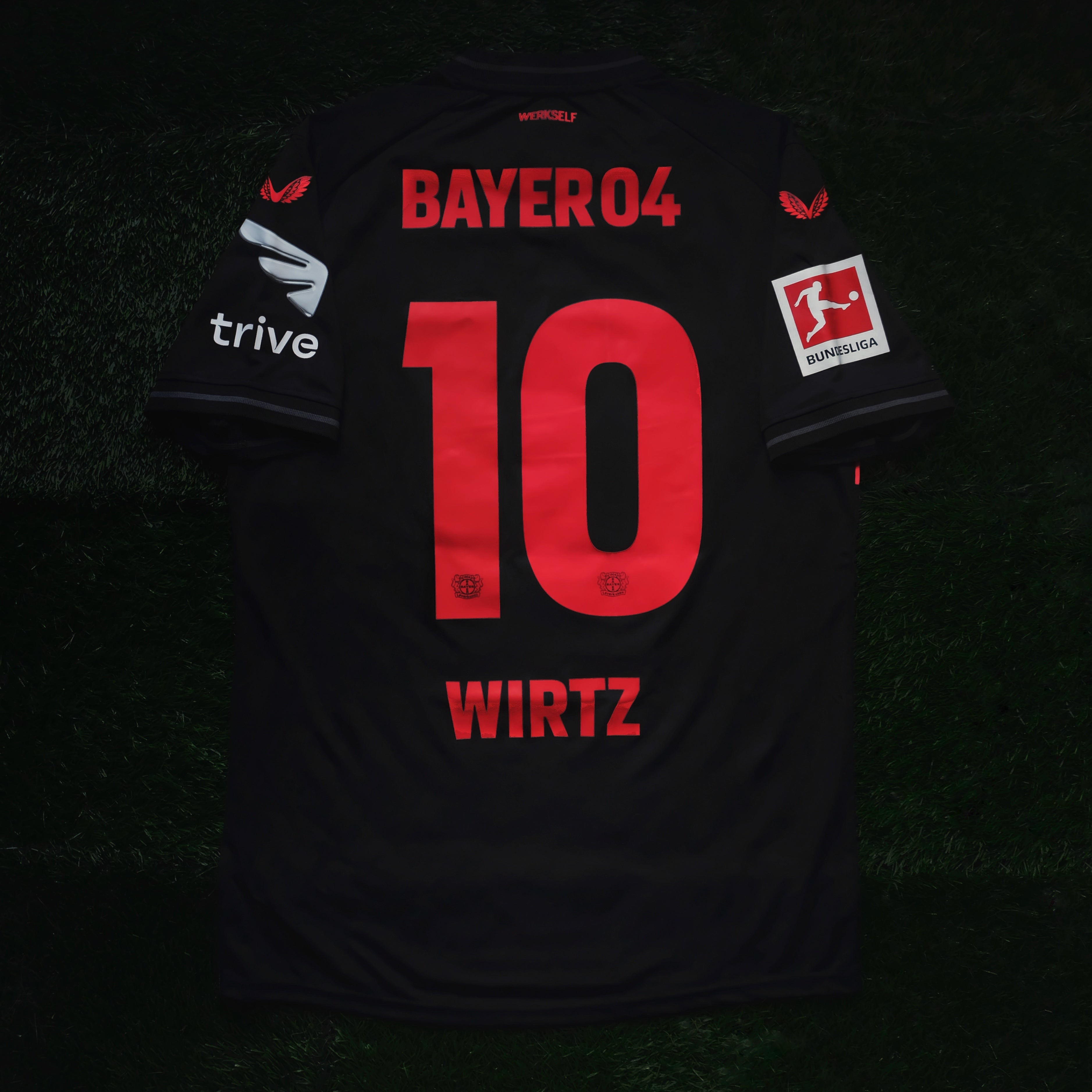 ウェア Bayer 04 Leverkusen Wirtz 10 XL Wirtz #10 Bayer Leverkusen SPECIAL Kit Fan Version L
