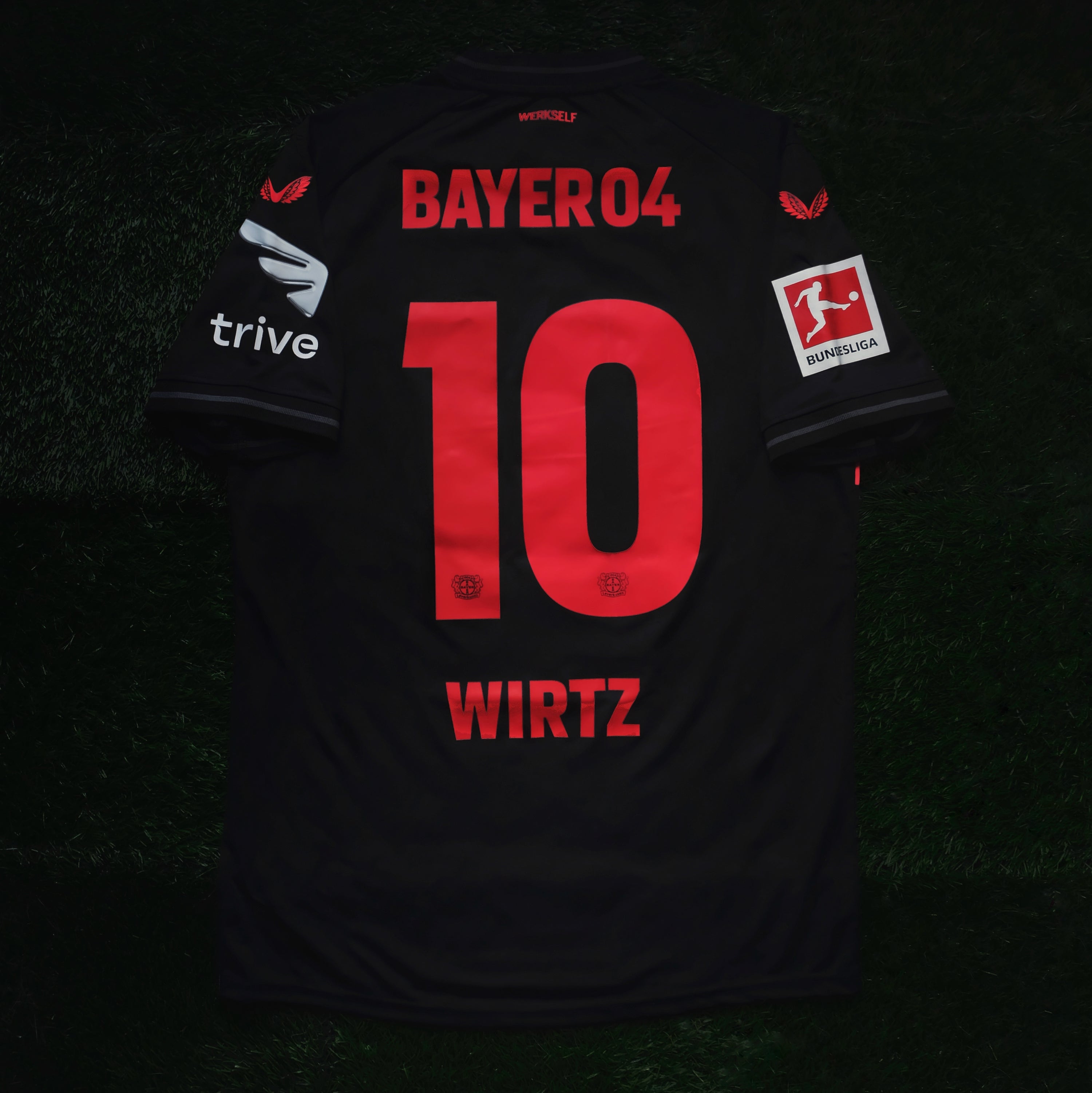 2023/24 Bayer Leverkusen #10 WIRTZ Home Jersey (M)