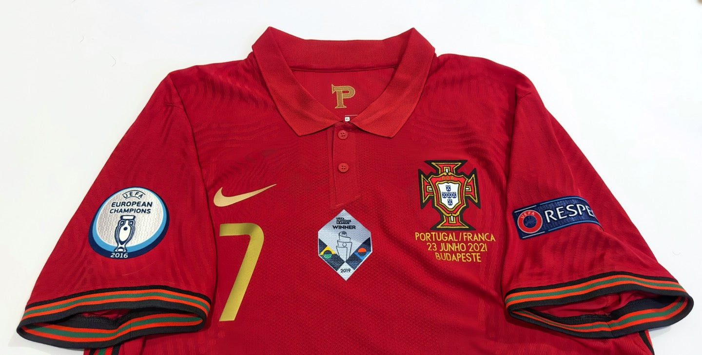 2020/21 Portugal #7 RONALDO Home Jersey (XL)