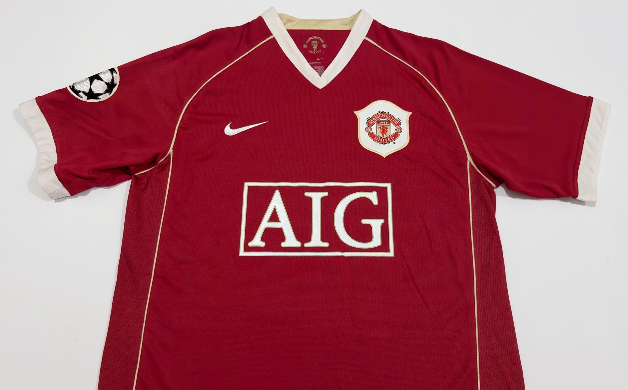 2006/07 Man Utd #16 CARRICK Home Jersey (M)