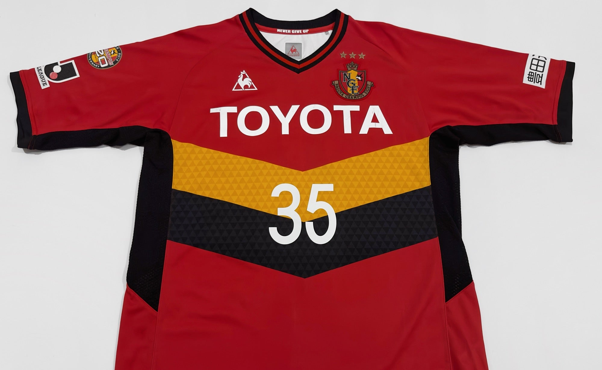 2011/12 Nagoya Grampus #35 T.TANAKA Home Jersey (L)