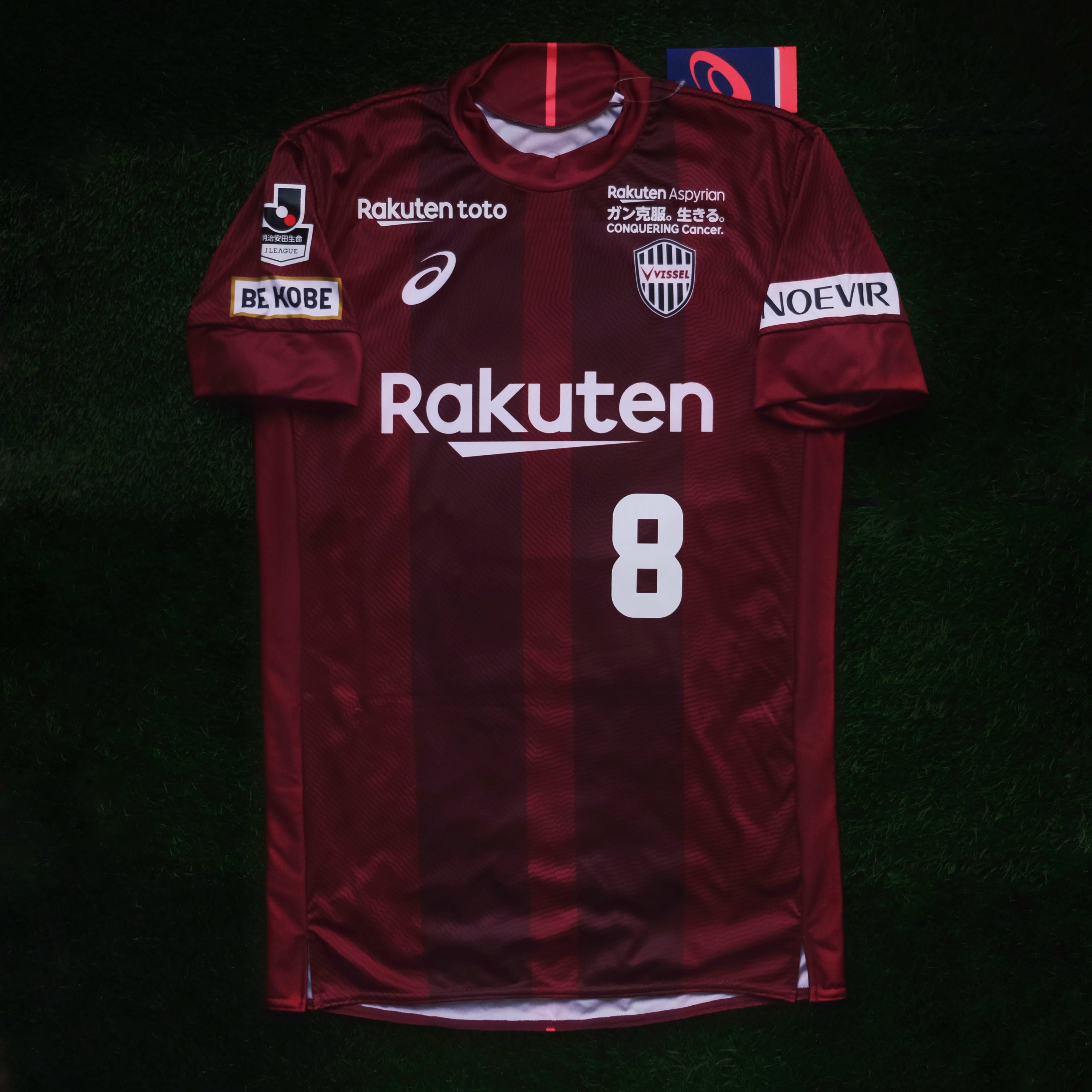 2018 Vissel Kobe #8 A.INIESTA Home Jersey Boxset (XL)