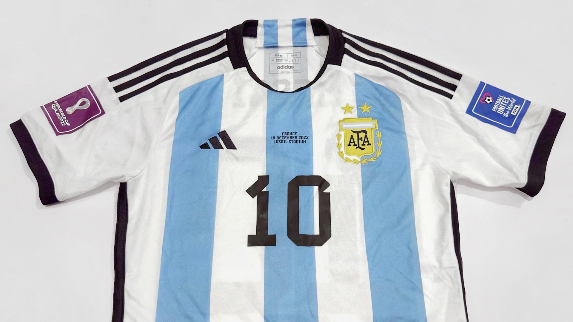 2022 Argentina #10 MESSI Home Jersey (S)