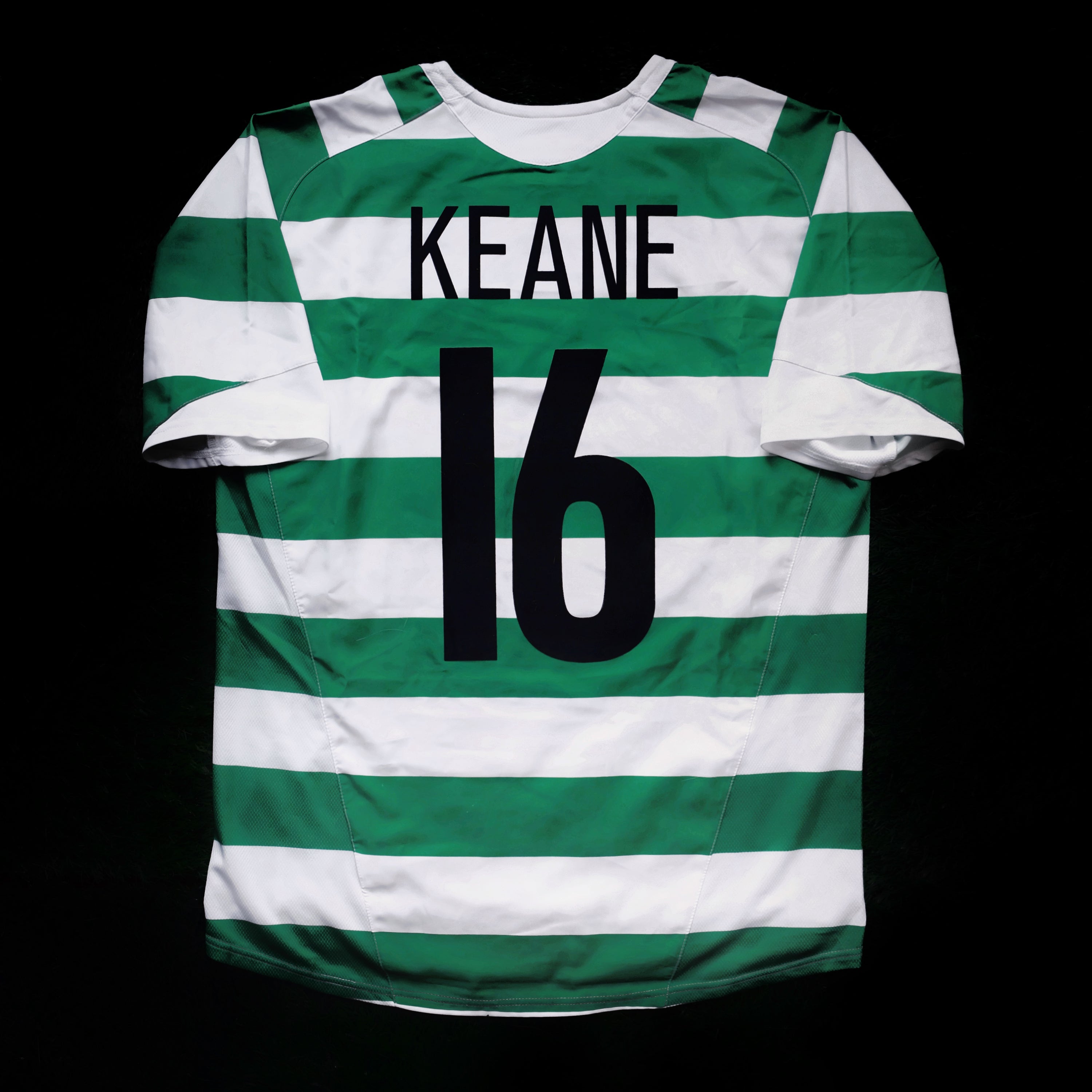 2005/07 Celtic #16 KEANE Home Jersey (M)