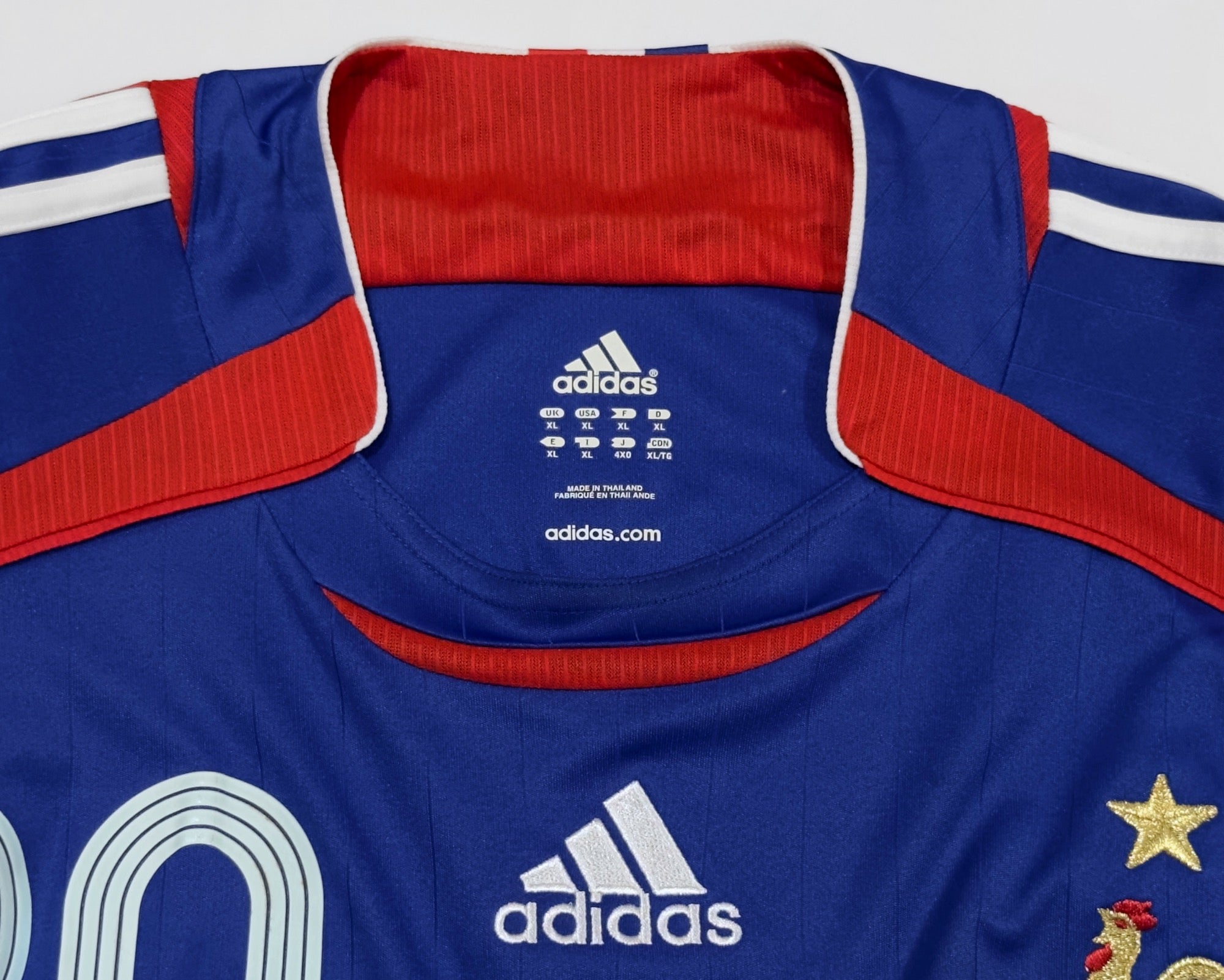 2006/07 France #20 TREZEGUET Home Jersey (XL)