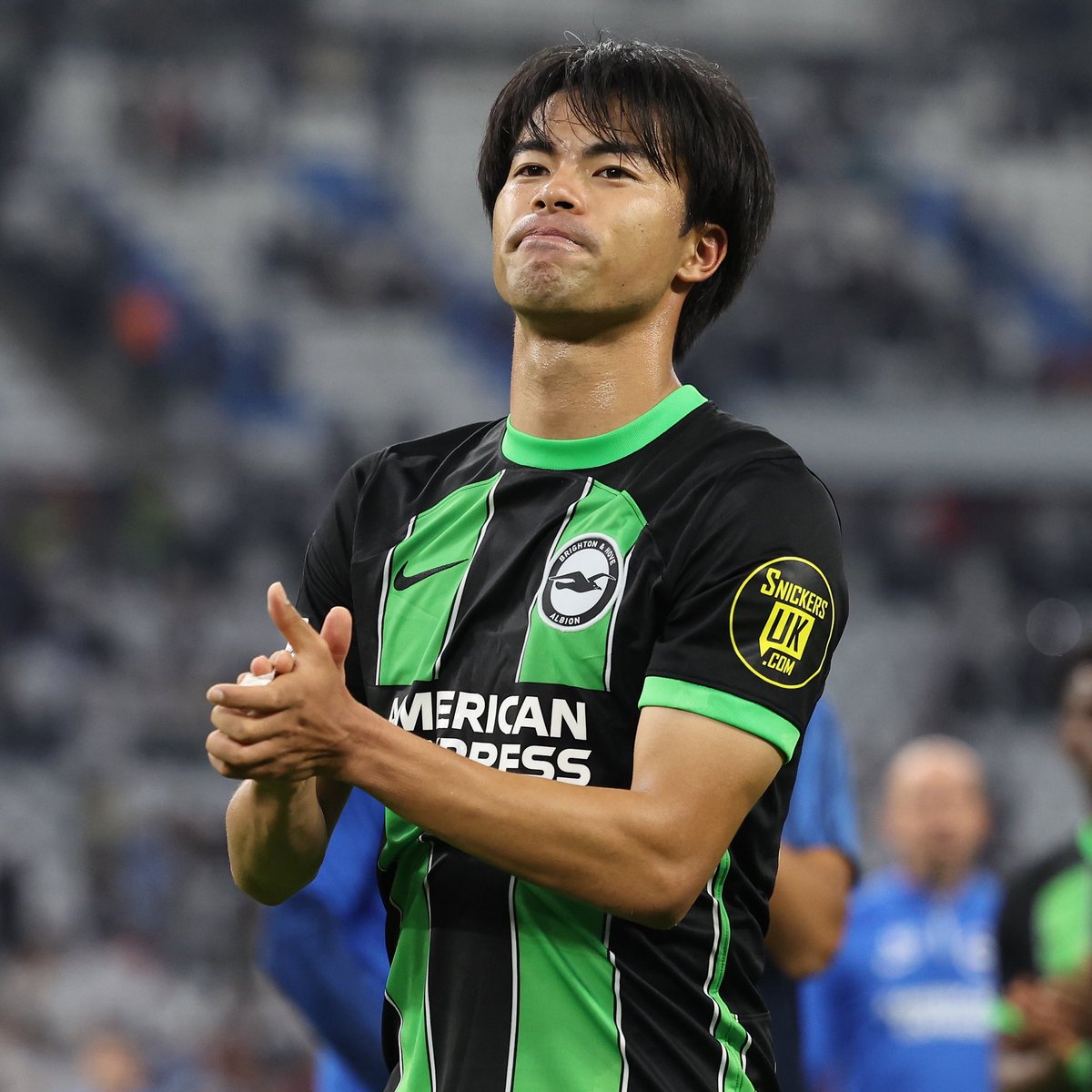 2023/24 Brighton #22 MITOMA Europa Away Jersey – Double Kick